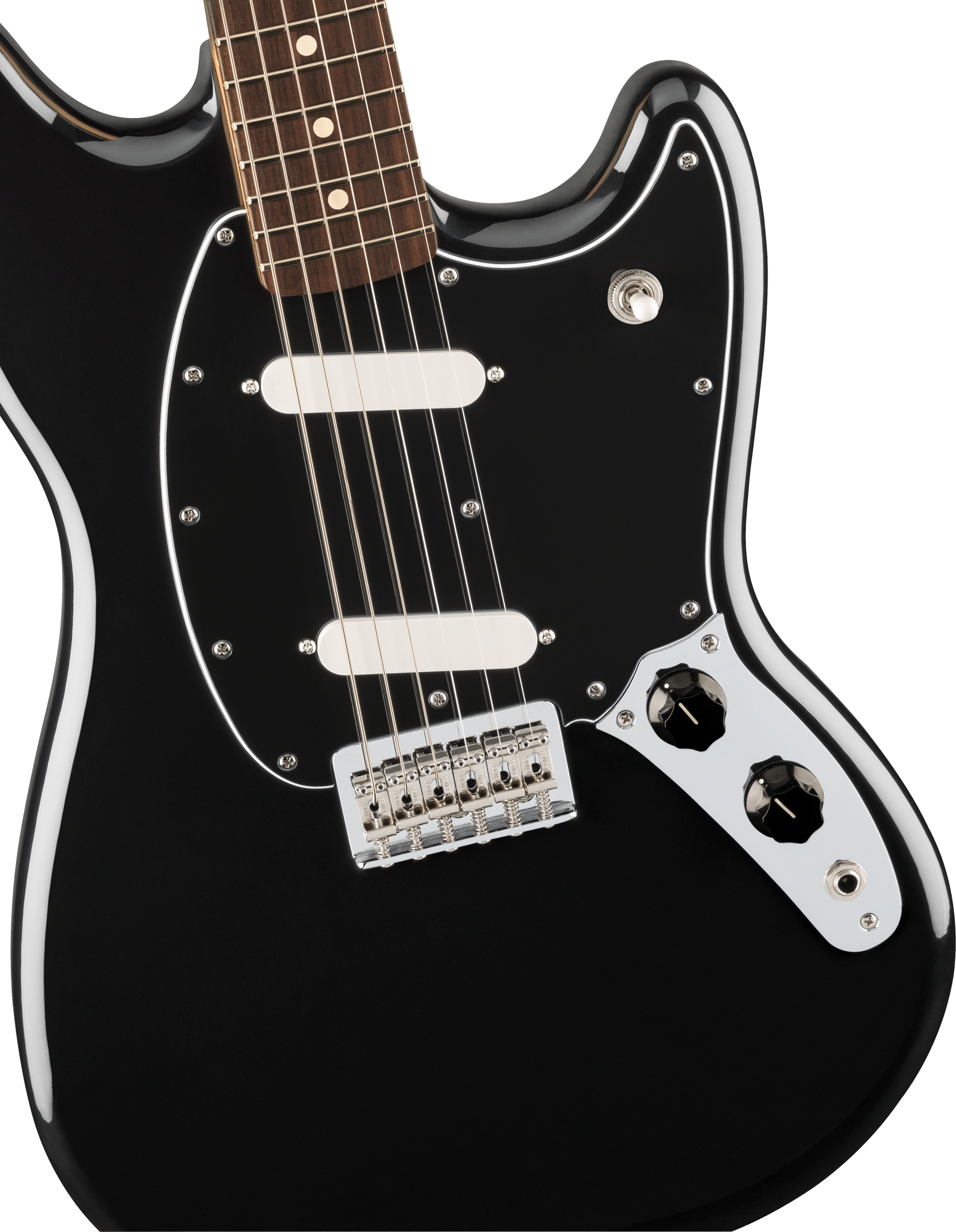 Fender® Player II Mustang®, Rosewood Fingerboard, Black