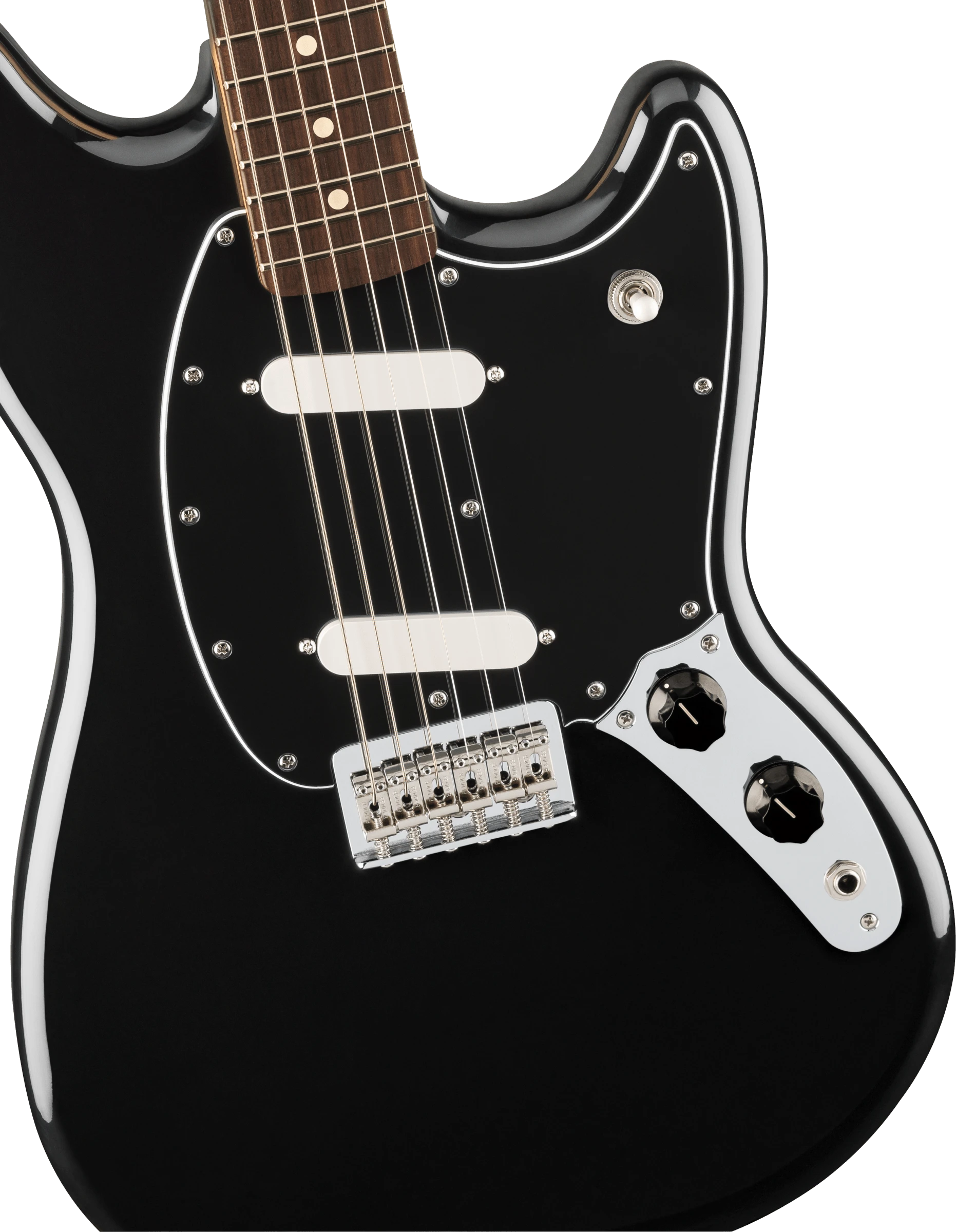 Fender® Player II Mustang®, Rosewood Fingerboard, Black