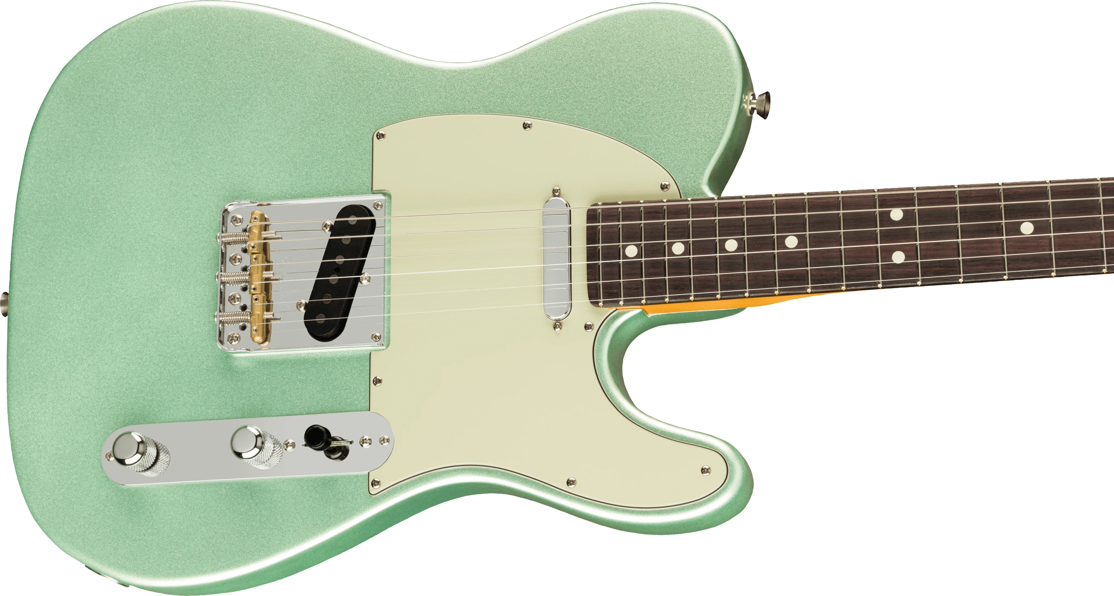 Fender® American Professional II Telecaster®, Rosewood Fingerboard, Mystic Surf Green