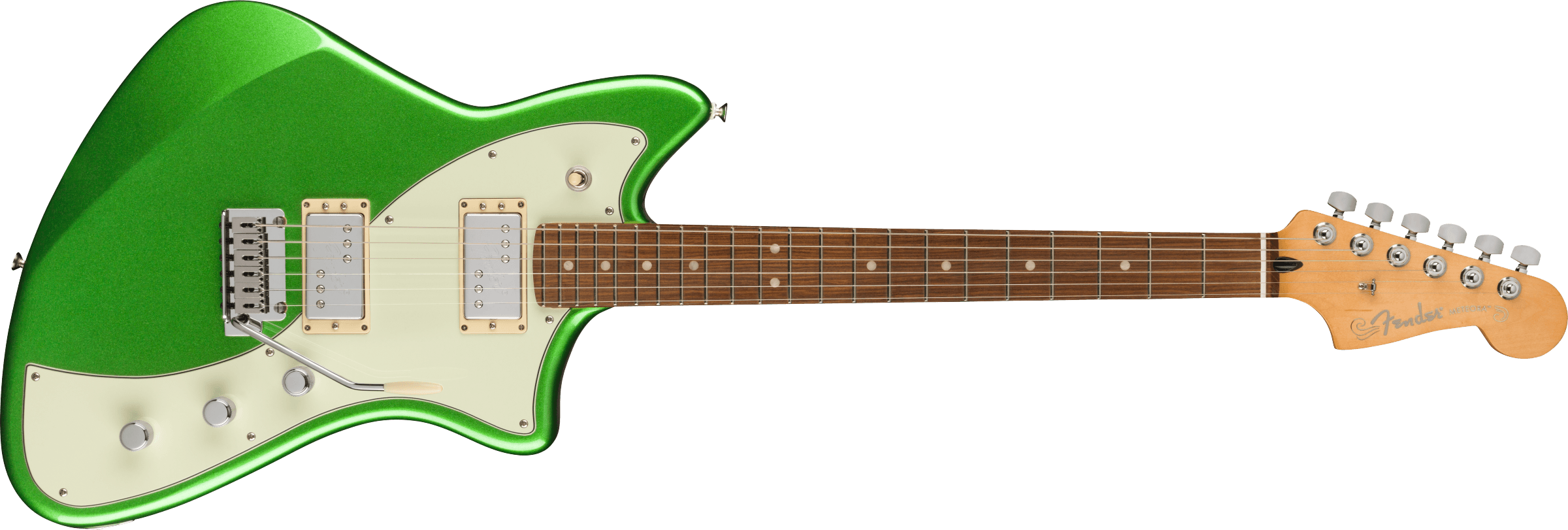 Fender® Player Plus Meteora® HH, Pau Ferro Fingerboard, Cosmic Jade
