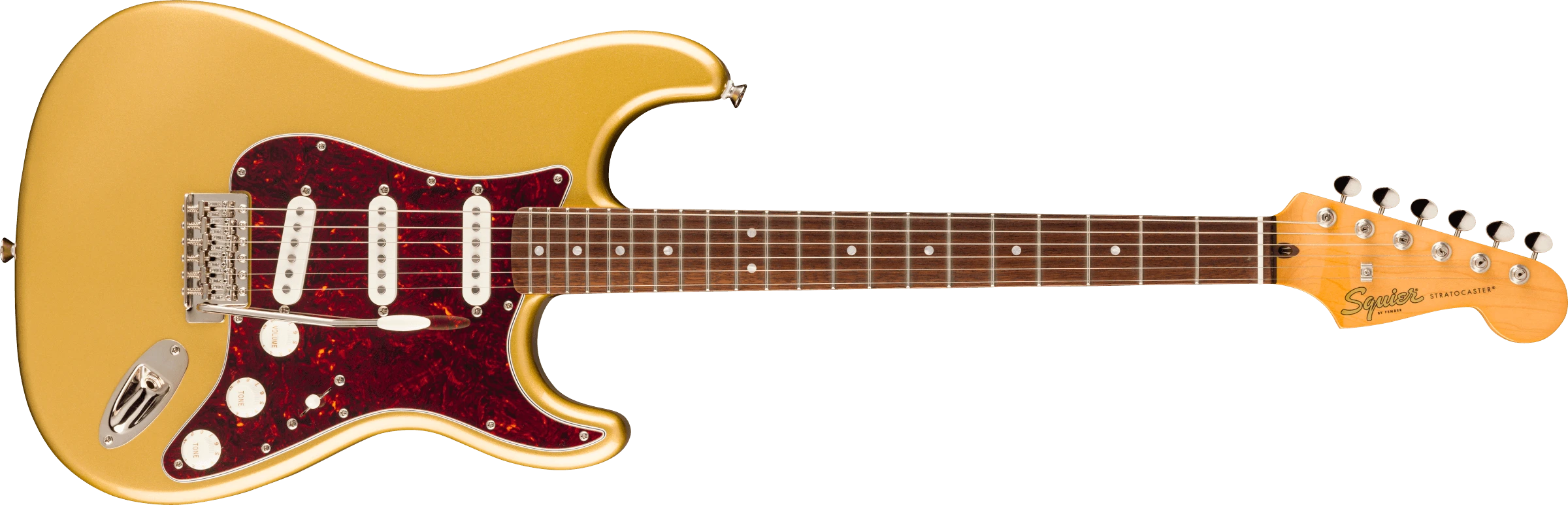 Squier® Limited Edition Classic Vibe™ 60s Stratocaster®, Laurel Fingerboard, Aztec Gold