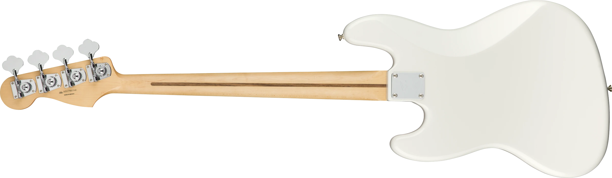 Fender® Player Jazz Bass®, Maple Fingerboard, Polar White