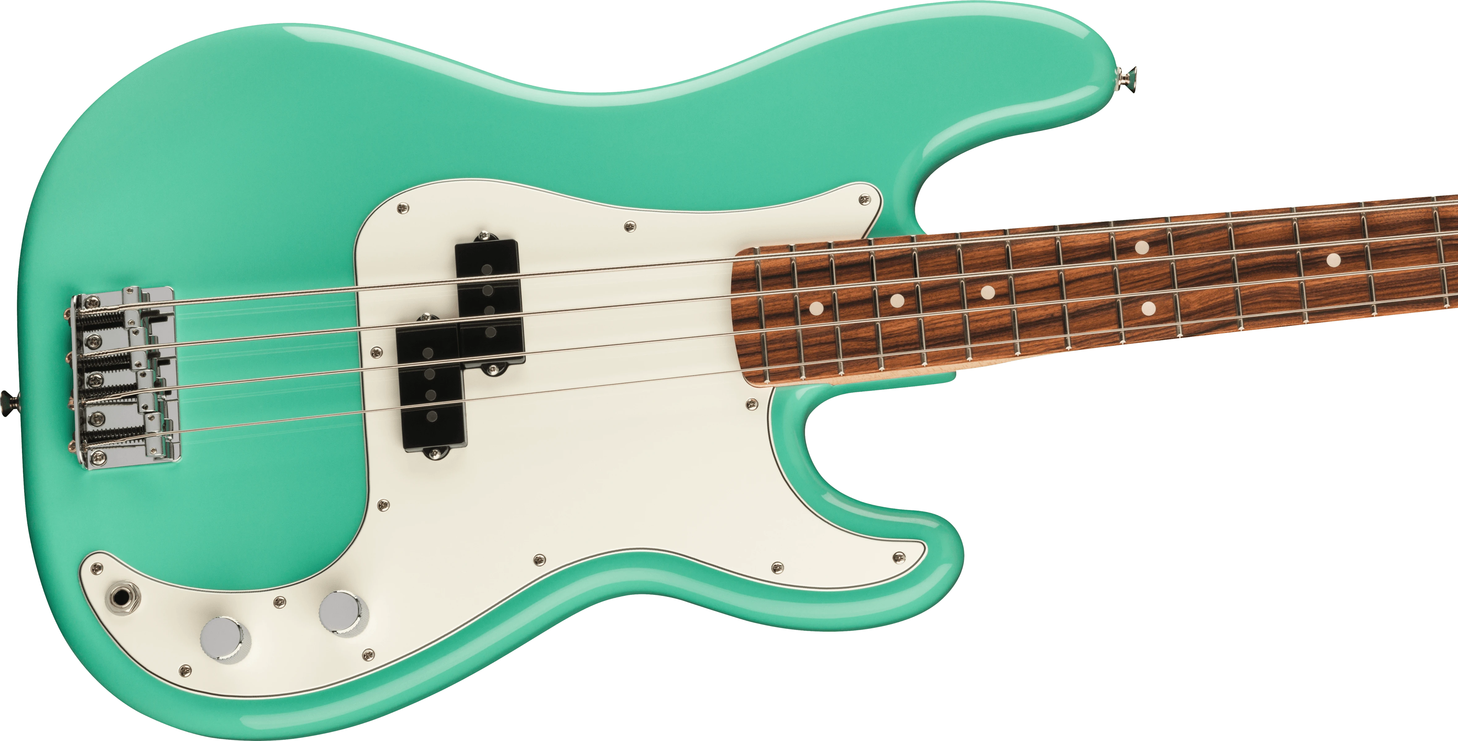 Fender® Player Precision Bass®, Pau Ferro Fingerboard, Sea Foam Green