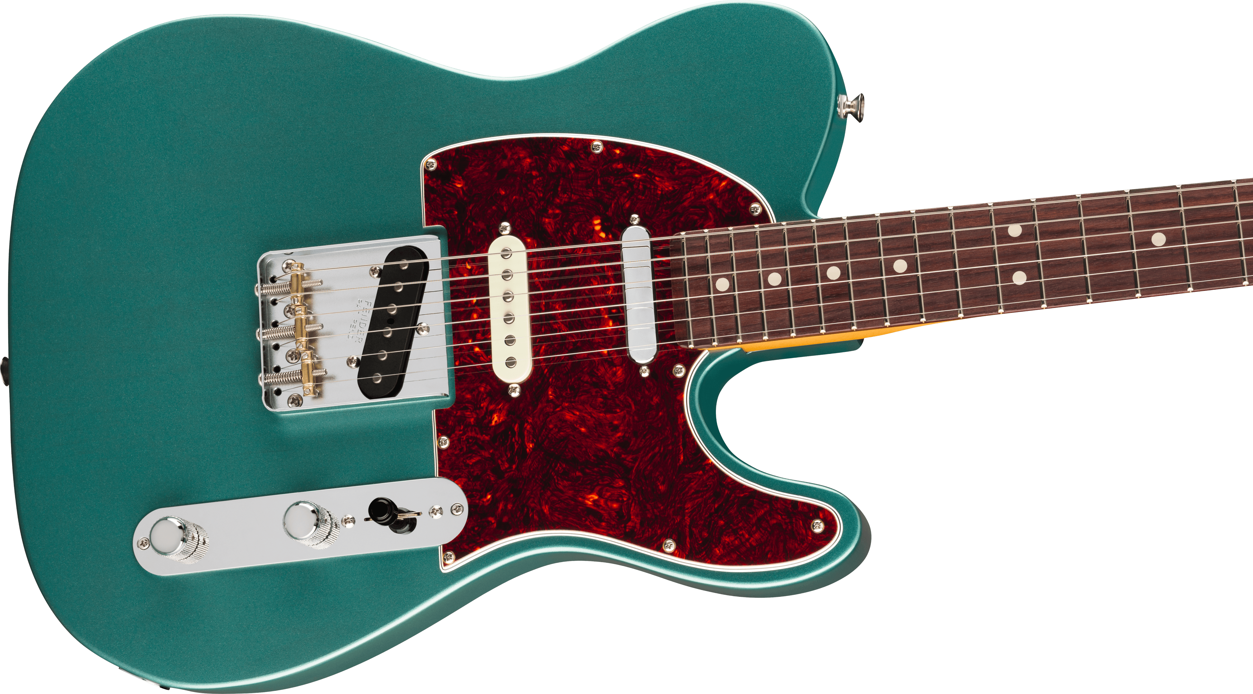 Fender® American Professional Classic Hotshot Telecaster®, Rosewood Fingerboard, Faded Sherwood Green Metallic