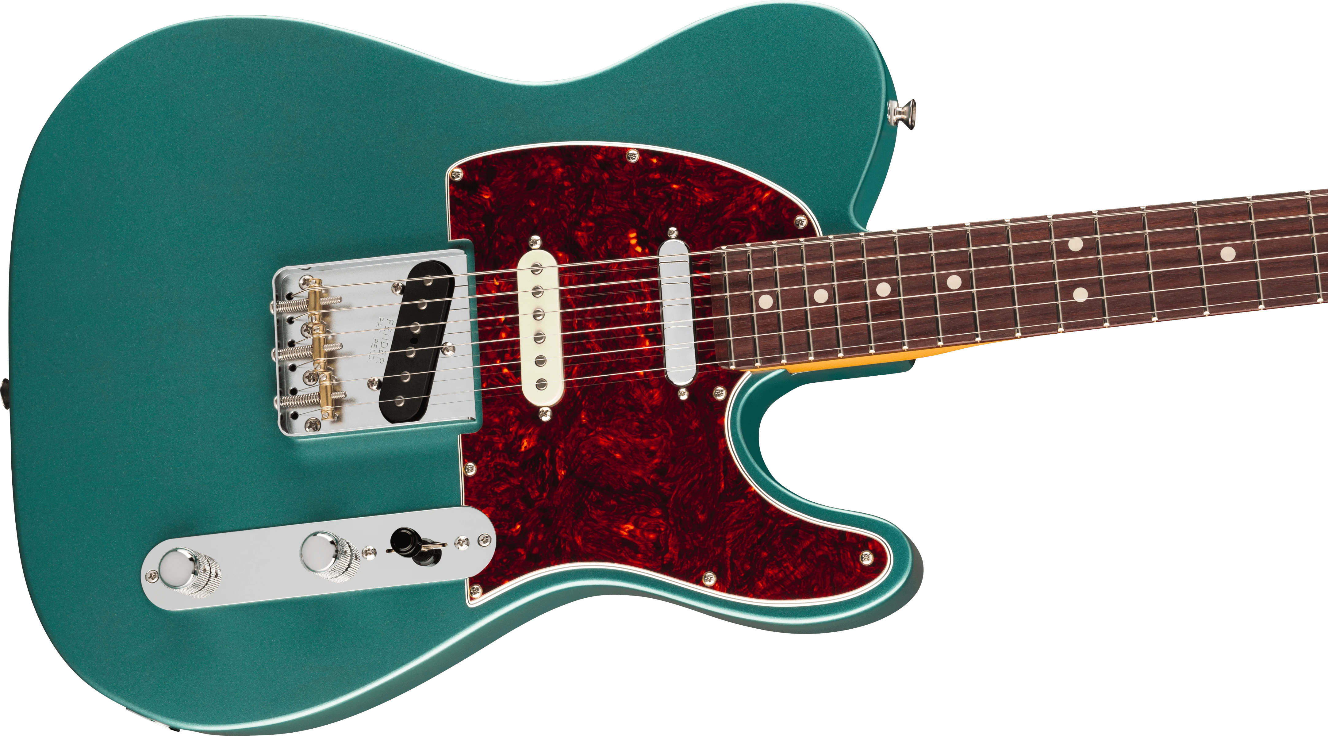 Fender® American Professional Classic Hotshot Telecaster®, Rosewood Fingerboard, Faded Sherwood Green Metallic