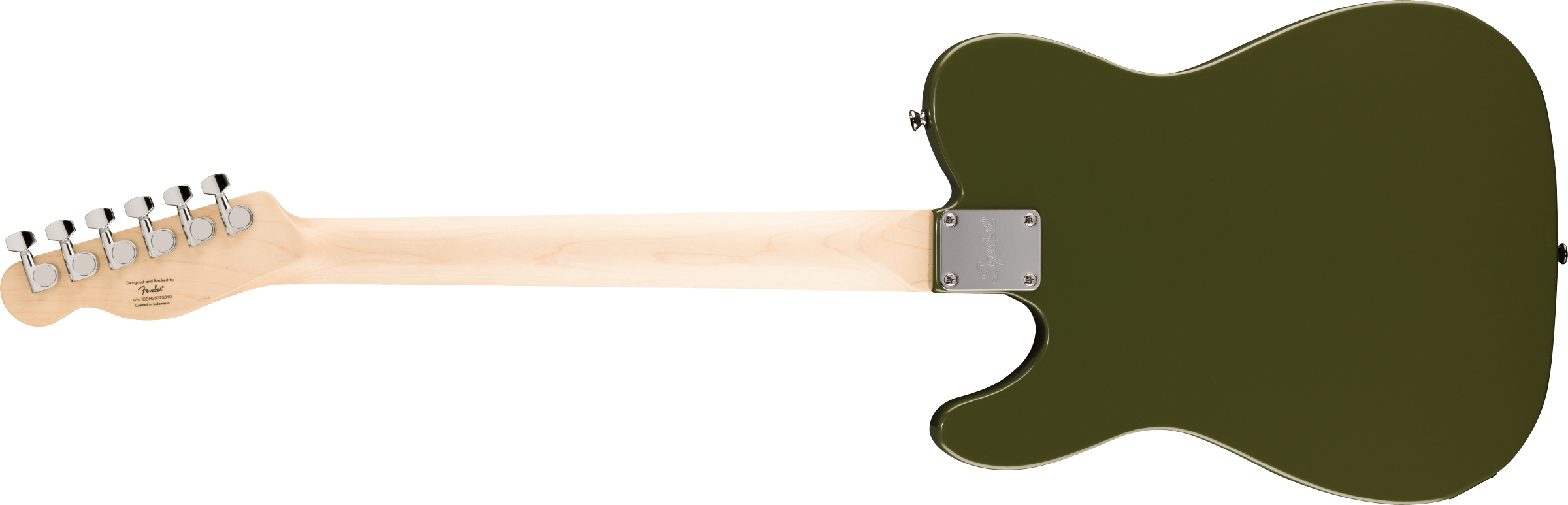 Squier® Squier Sonic® Esquire® H, Laurel Fingerboard, Black Pickguard, Olive