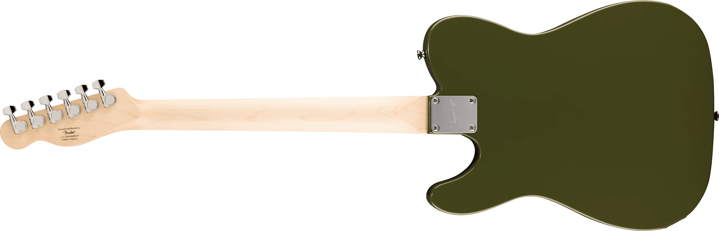 Squier® Squier Sonic® Esquire® H, Laurel Fingerboard, Black Pickguard, Olive