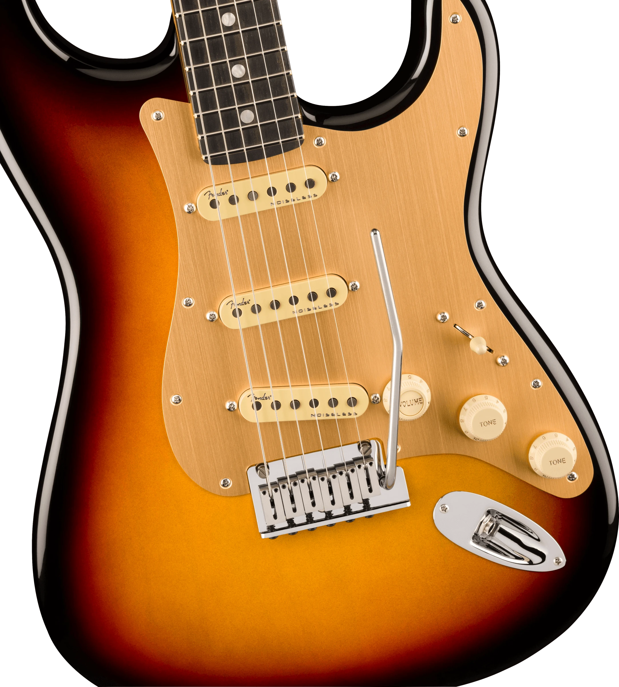 Fender® American Ultra II Stratocaster®, Ebony Fingerboard, Ultraburst
