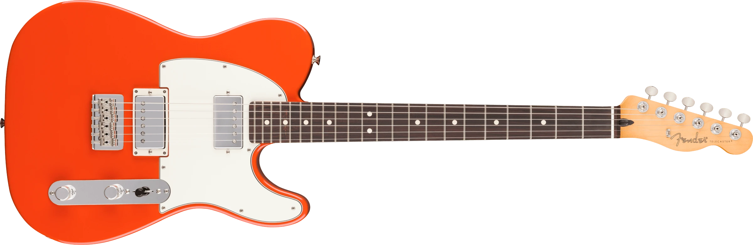 Fender® Player II Telecaster® HH, Rosewood Fingerboard, Rallye Orange