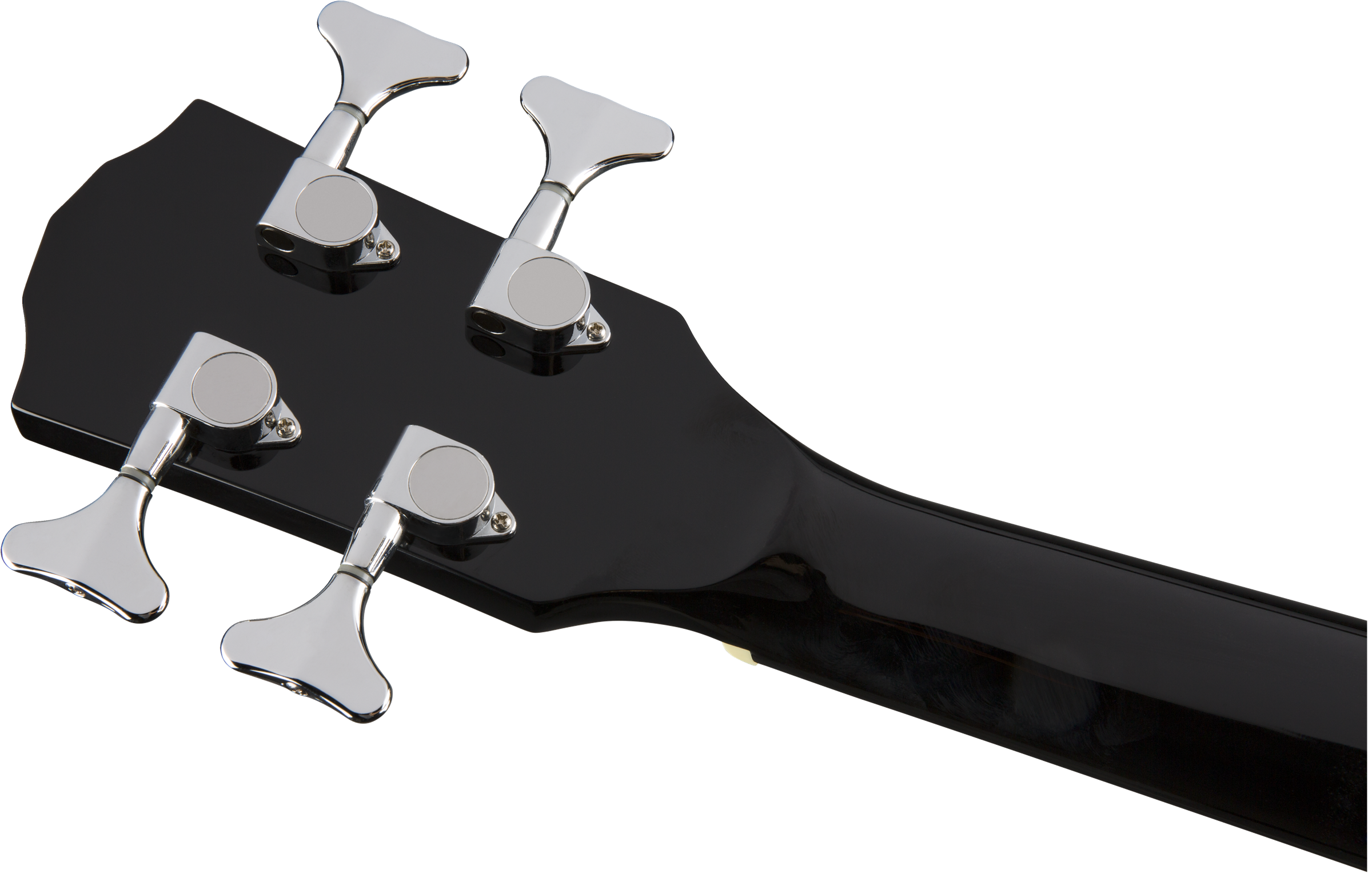 Fender® CB-60SCE Bass, Walnut Fingerboard, Black