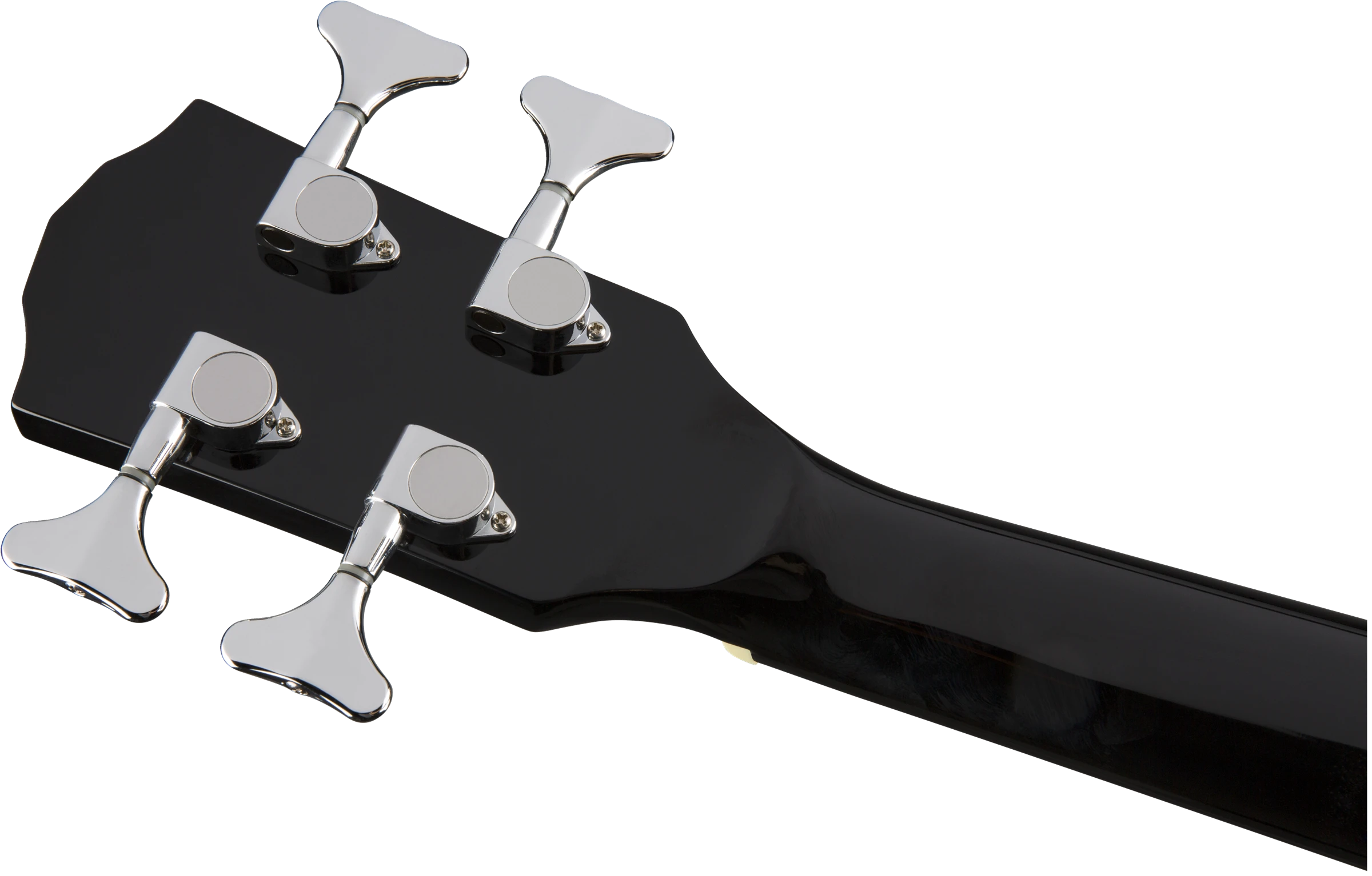 Fender® CB-60SCE Bass, Walnut Fingerboard, Black
