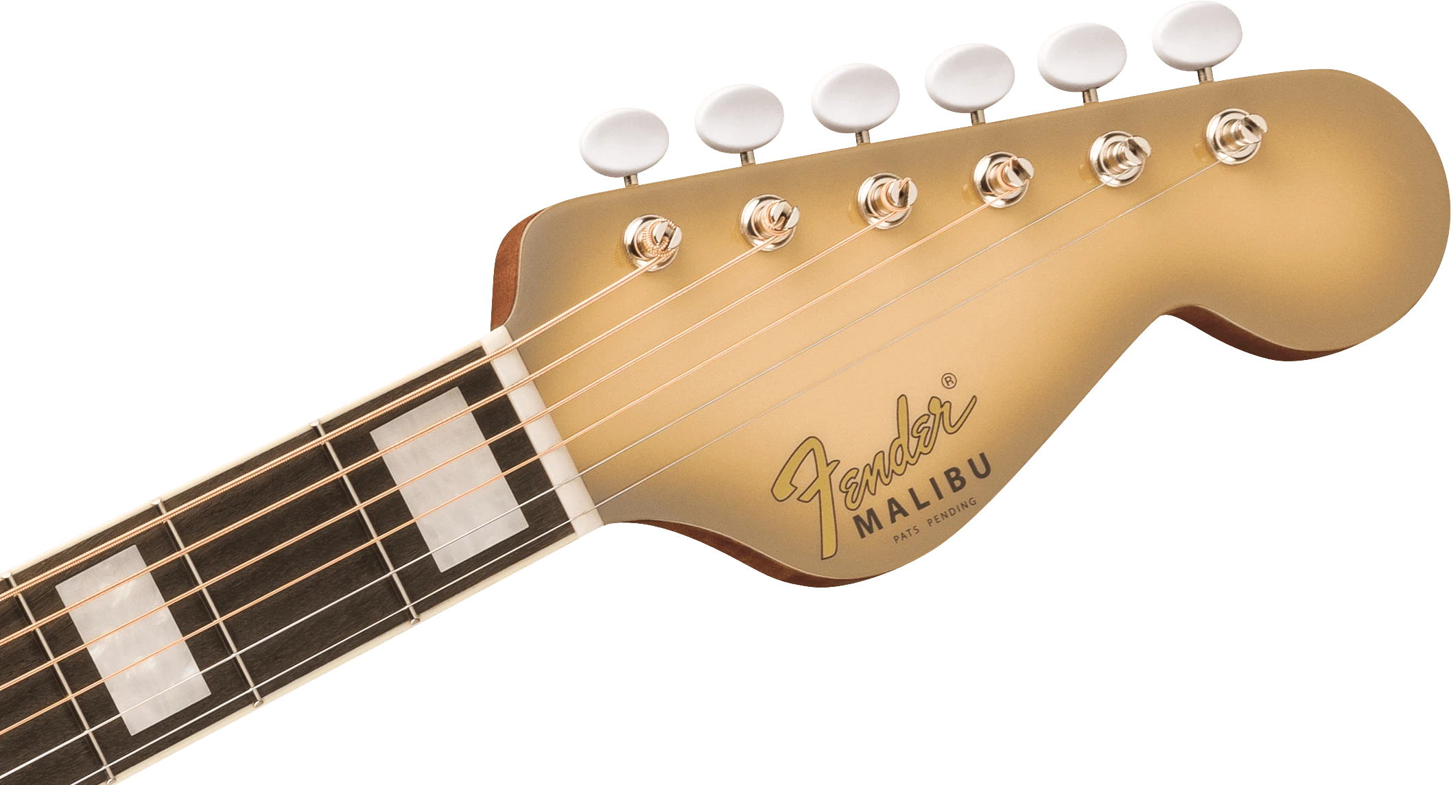 Fender® Limited Edition California Vintage Malibu with Case, Antigua Pickguard, Antigua