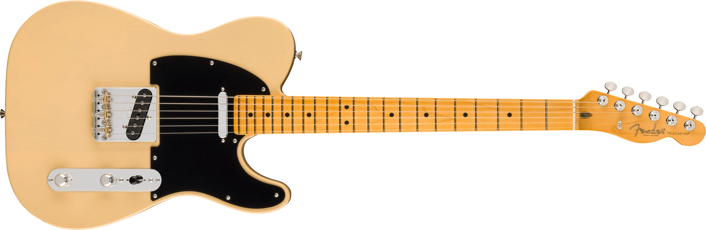 Fender® Limited Edition American Professional Classic Telecaster® featuring the Fender® Silent System™, Maple Fingerboard, Vintage Blonde