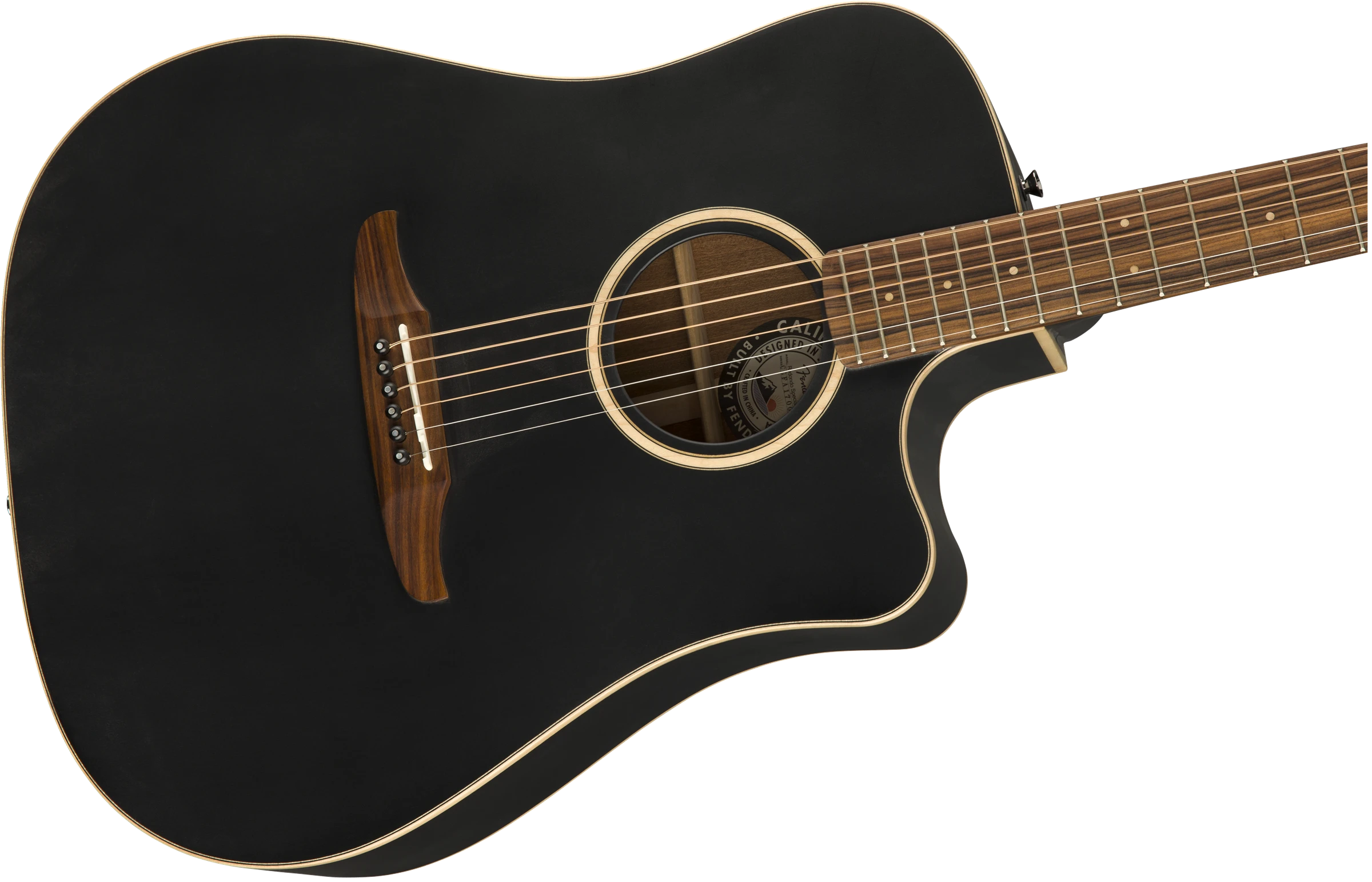Fender® Redondo Special, Pau Ferro Fingerboard, Matte Black w/bag