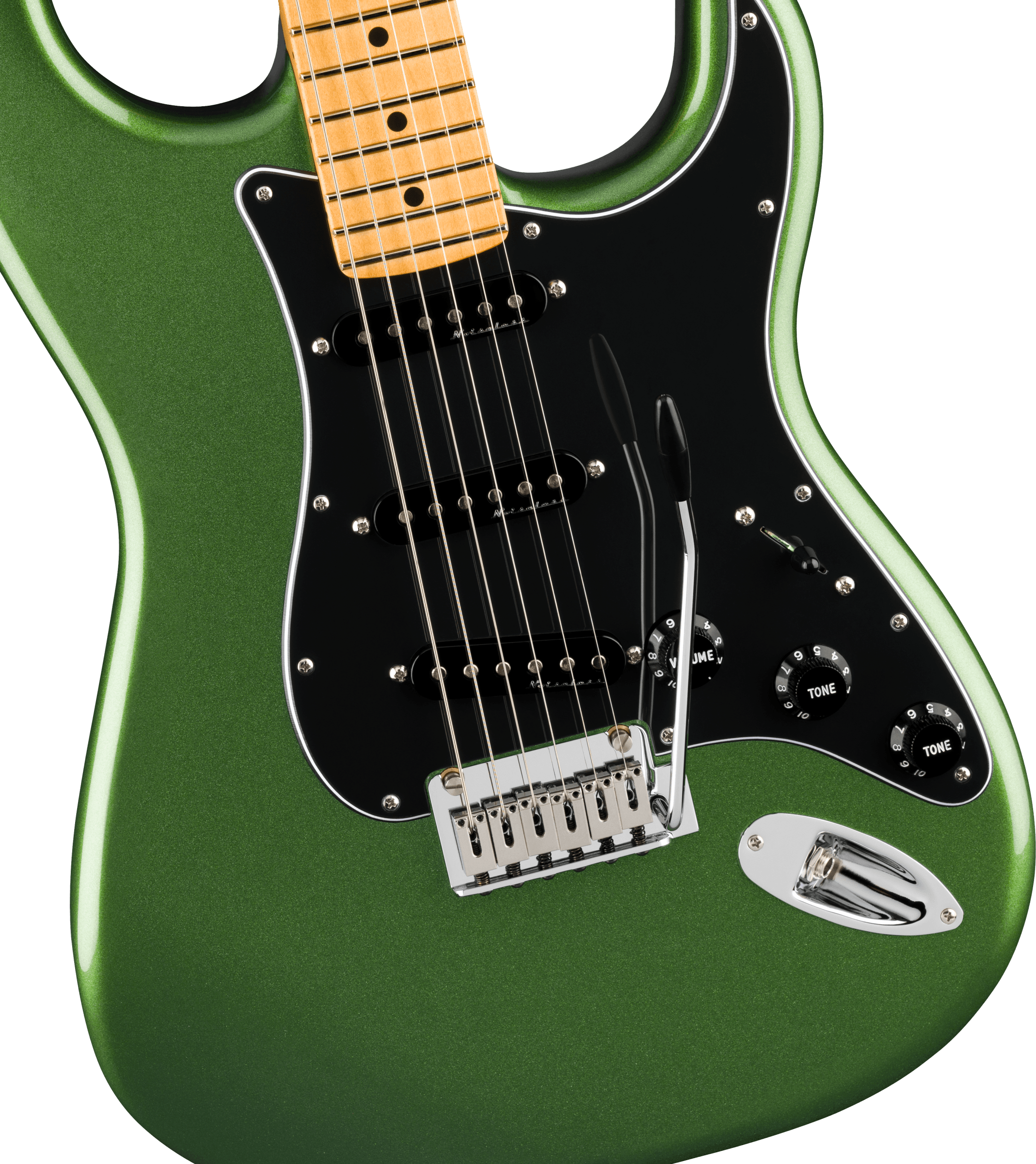 Fender® Player II Modified Stratocaster®, Maple Fingerboard, Harvest Green Metallic