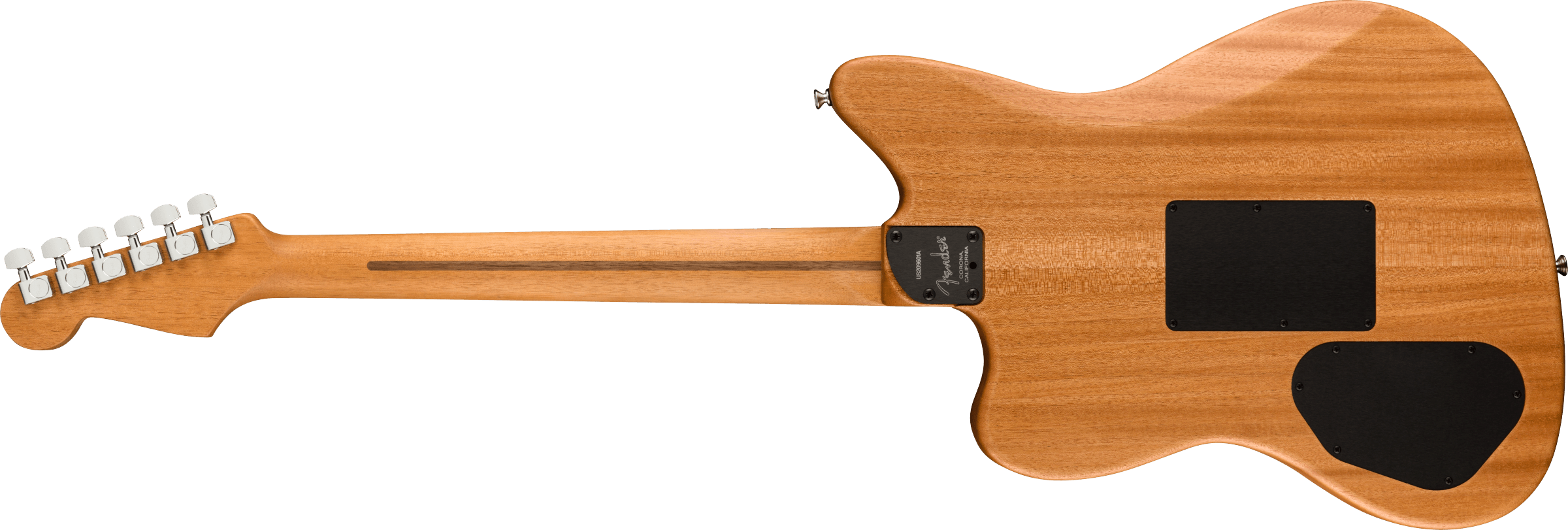 Fender® American Acoustasonic® Jazzmaster®, Natural, Ebony Fingerboard