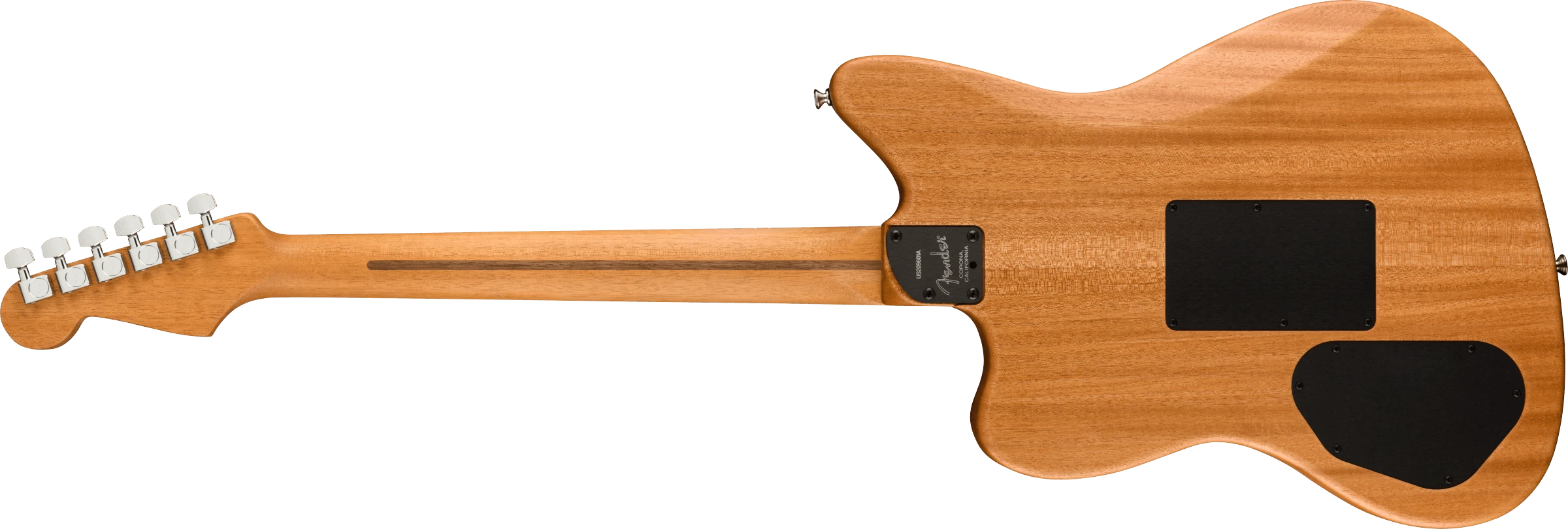 Fender® American Acoustasonic® Jazzmaster®, Natural, Ebony Fingerboard