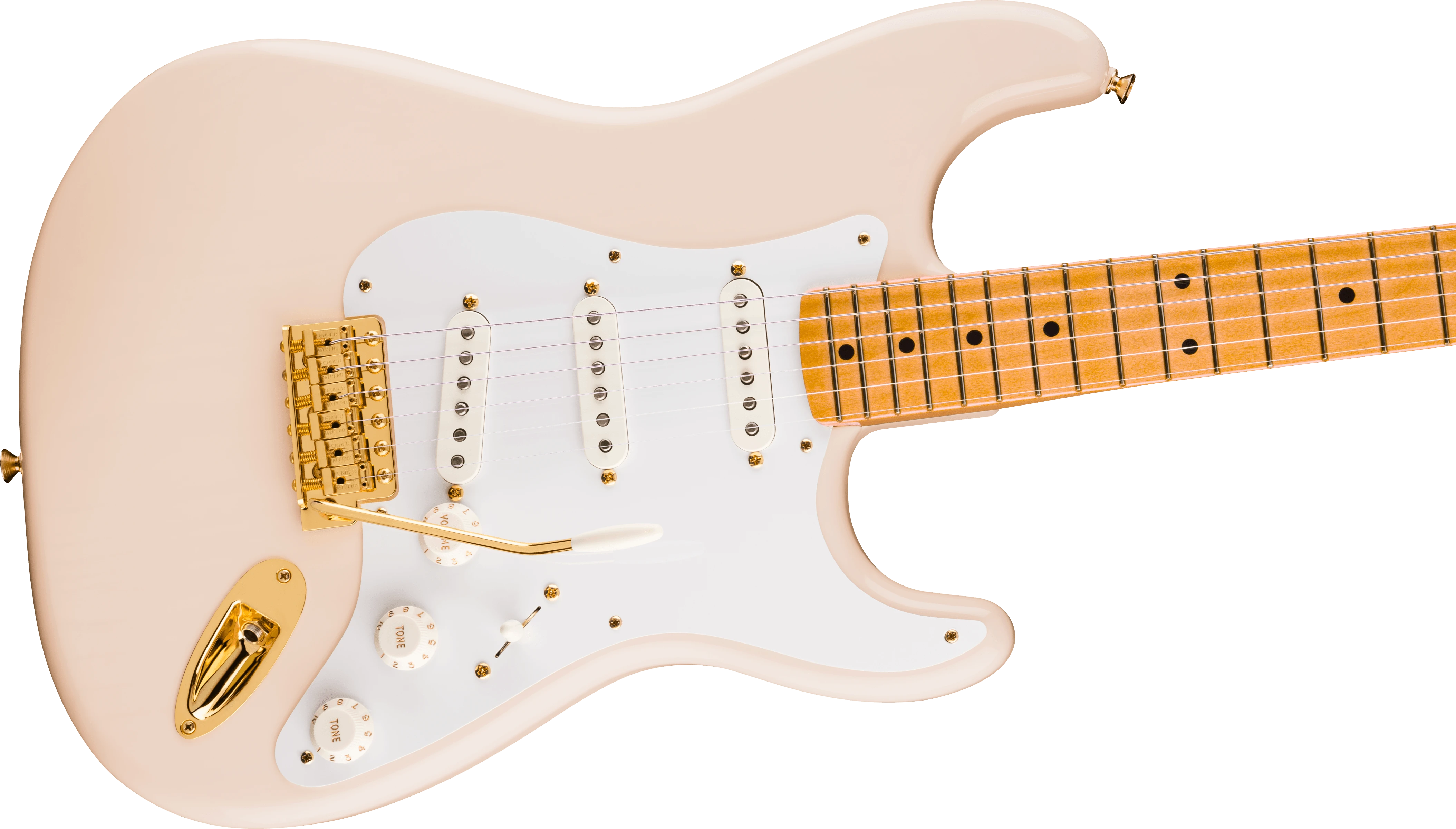 Fender® Limited Edition Vintera® III Late '50s Stratocaster®, Maple Fingerboard, White Blonde