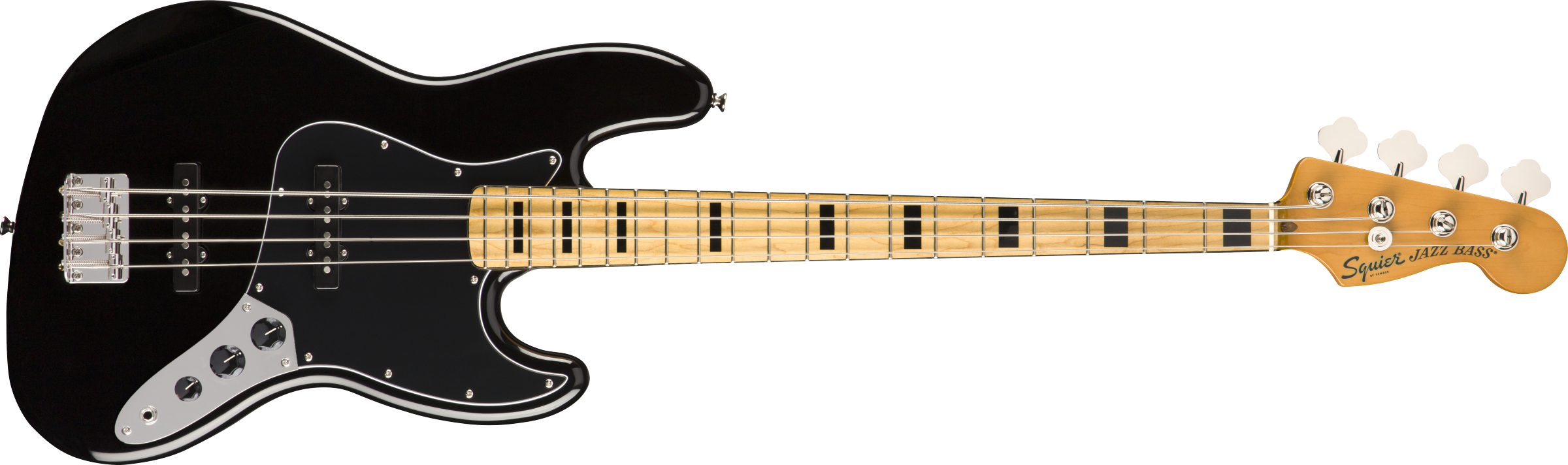 Squier® Classic Vibe '70s Jazz Bass®, Maple Fingerboard, Black