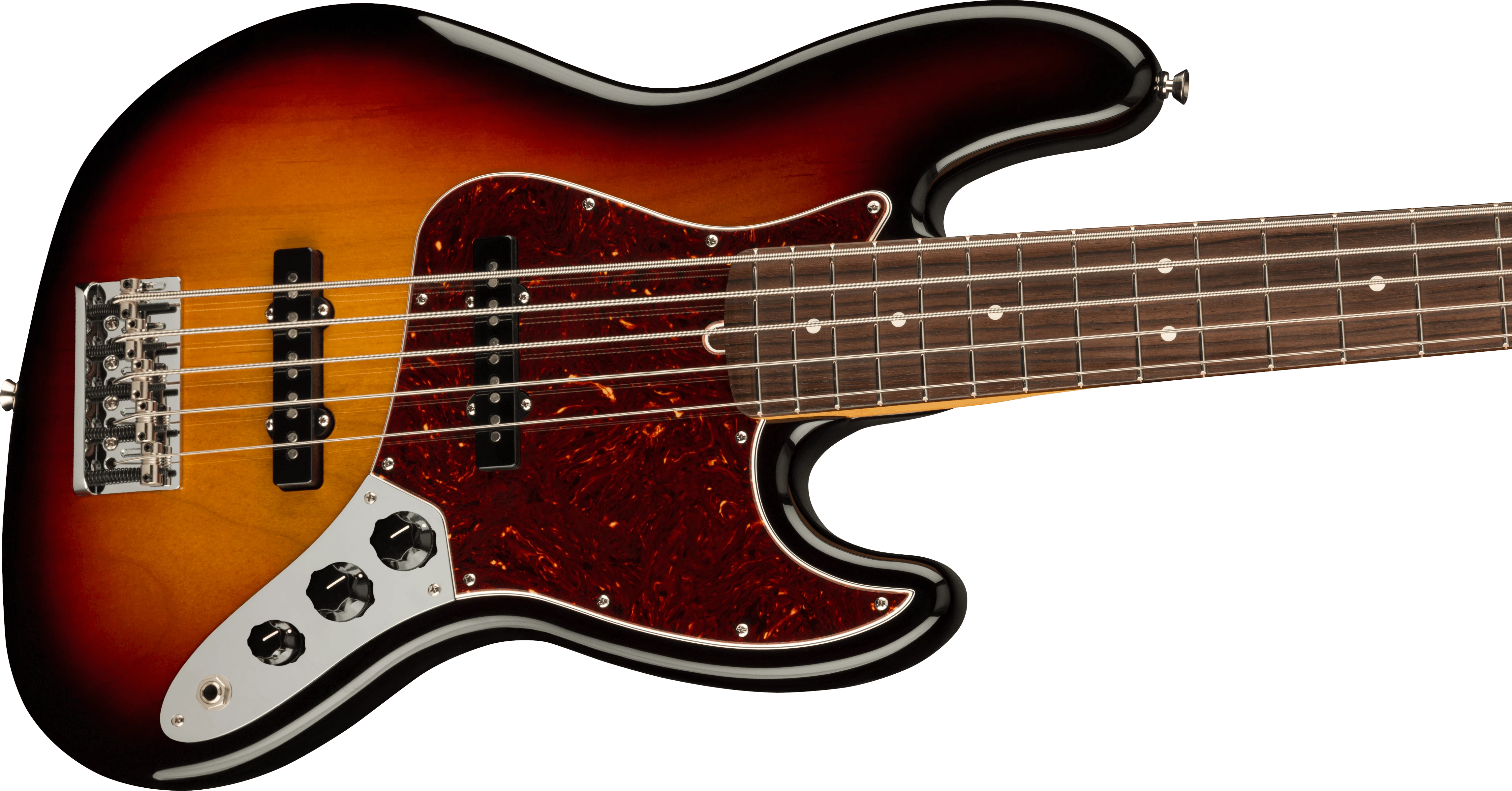 Fender® American Professional II Jazz Bass® V, Rosewood Fingerboard, 3-Color Sunburst