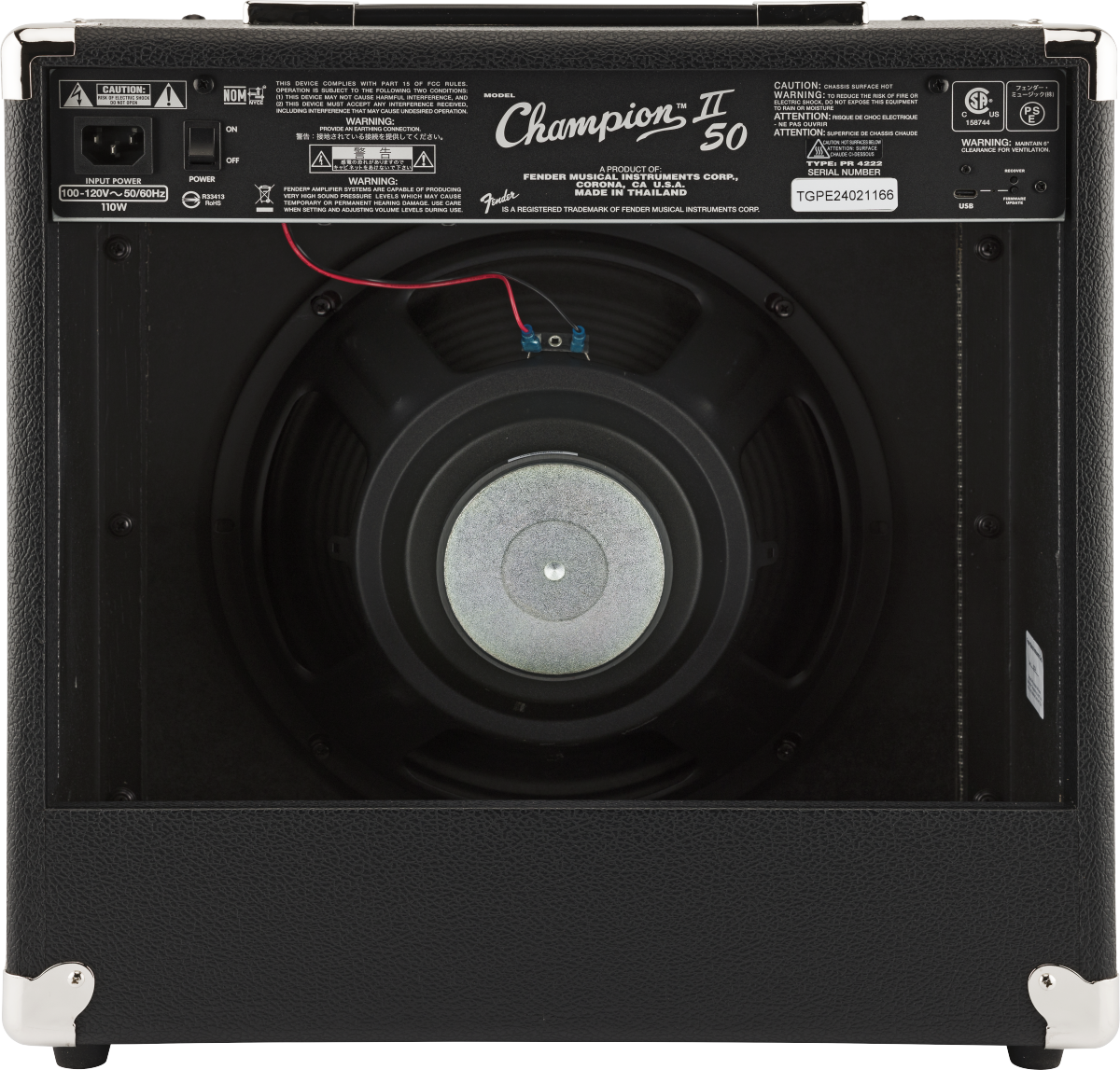 Fender® Champion™ II 50, 230V EU
