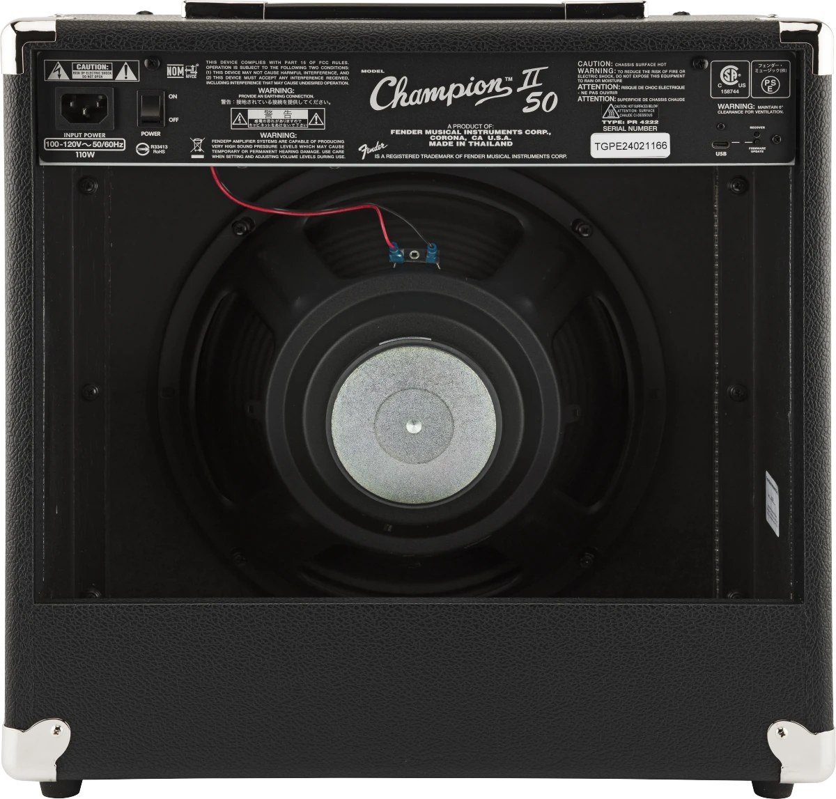 Fender® Champion™ II 50, 230V EU