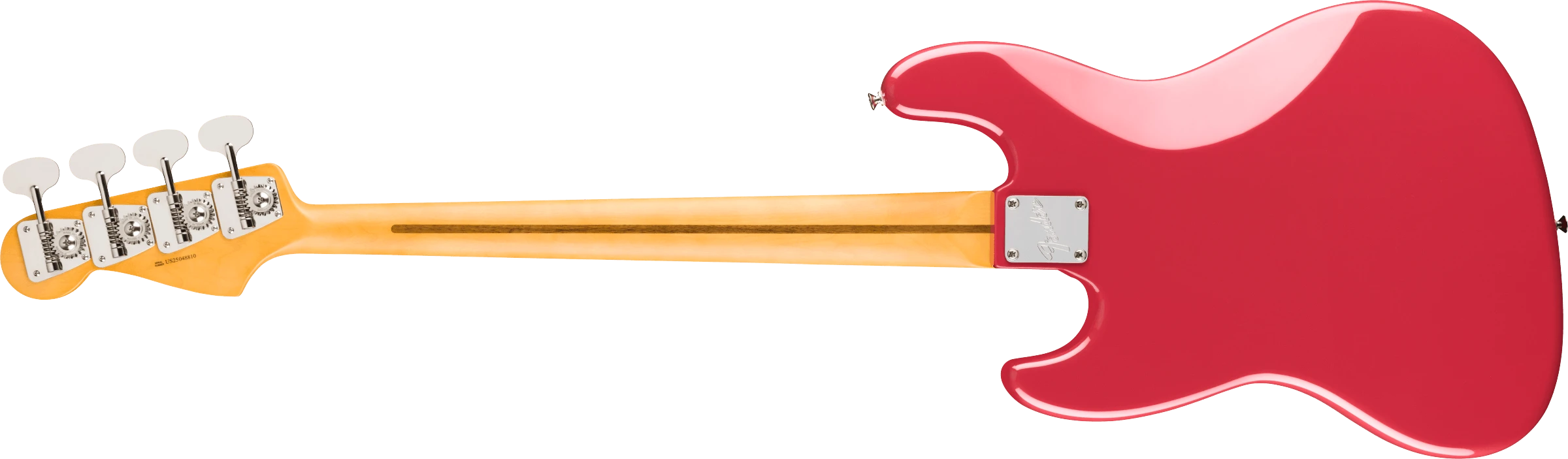 Fender® American Professional Classic Jazz Bass®, Maple Fingerboard, Faded Dakota Red