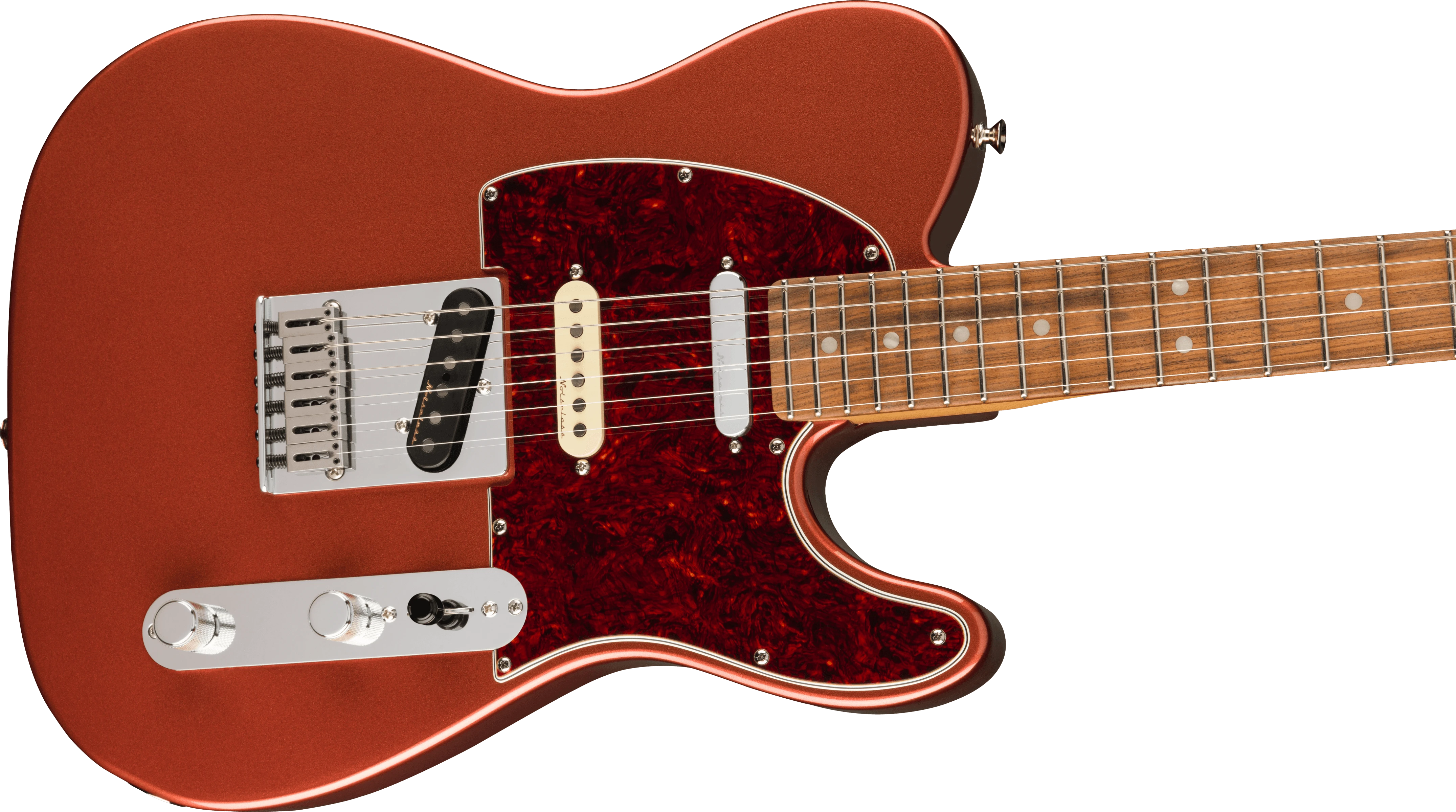 Fender® Player Plus Nashville Telecaster®, Pau Ferro Fingerboard, Aged Candy Apple Red