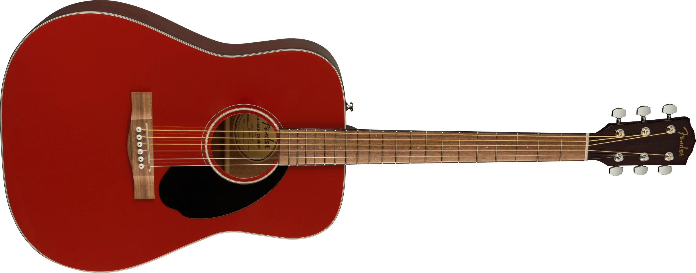 Fender® FSR CD-60S Dreadnought, Walnut Fingerboard, Cherry