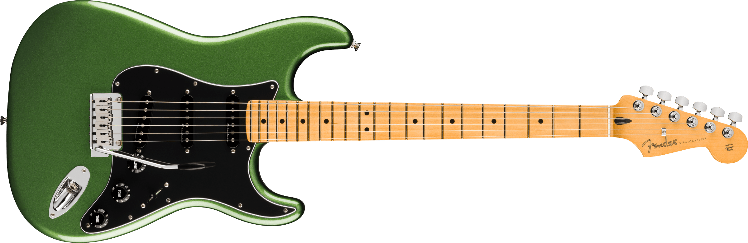 Fender® Player II Modified Stratocaster®, Maple Fingerboard, Harvest Green Metallic