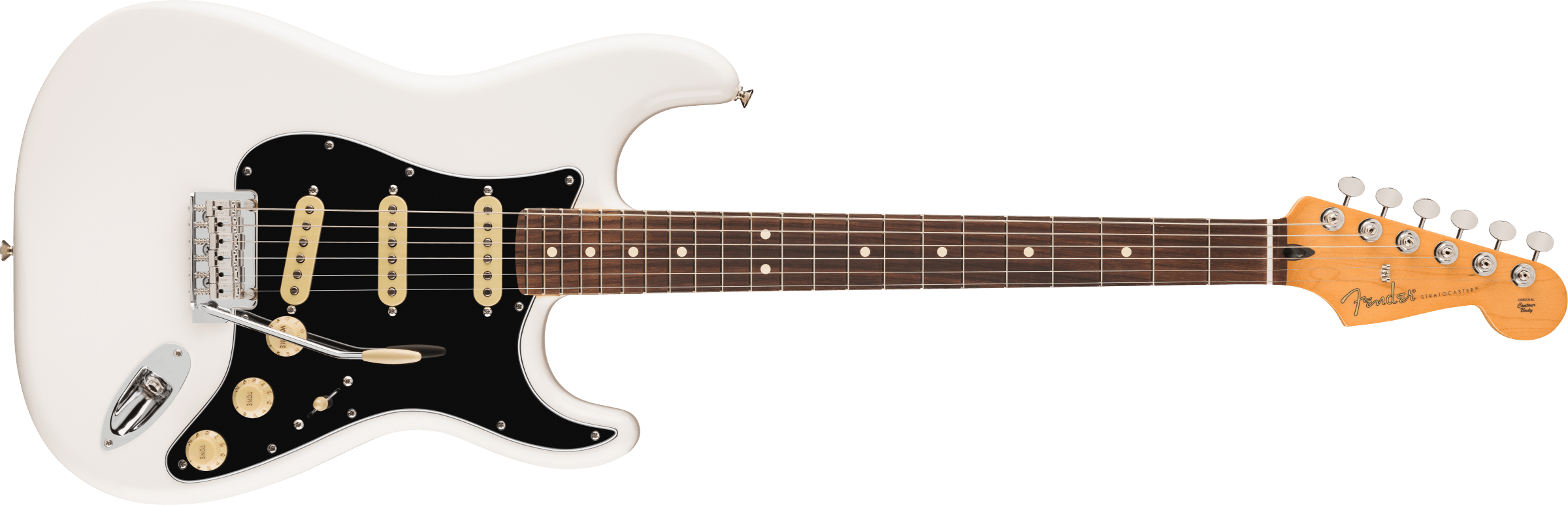Fender® Player II Stratocaster®, Rosewood Fingerboard, Polar White