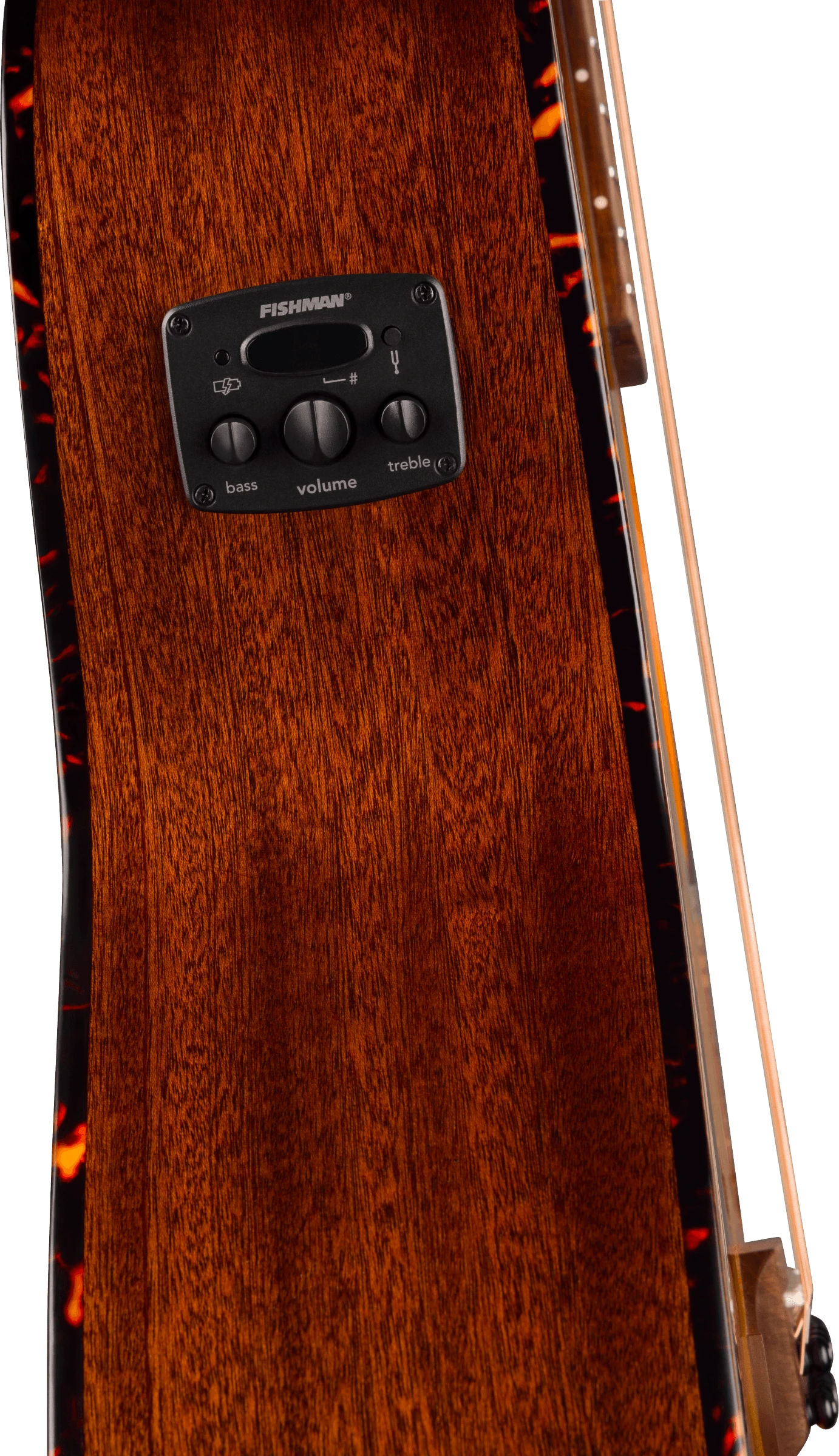 Fender® California Deluxe Villager™ E, Walnut Fingerboard, Honey Sunburst