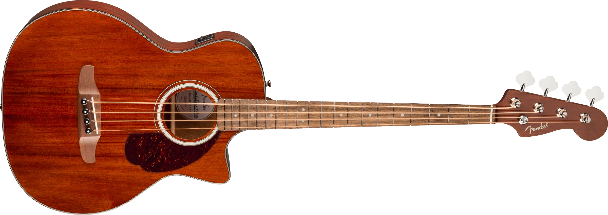 Fender® California Deluxe Kingman™ Bass CE Mahogany, Walnut Fingerboard, Natural