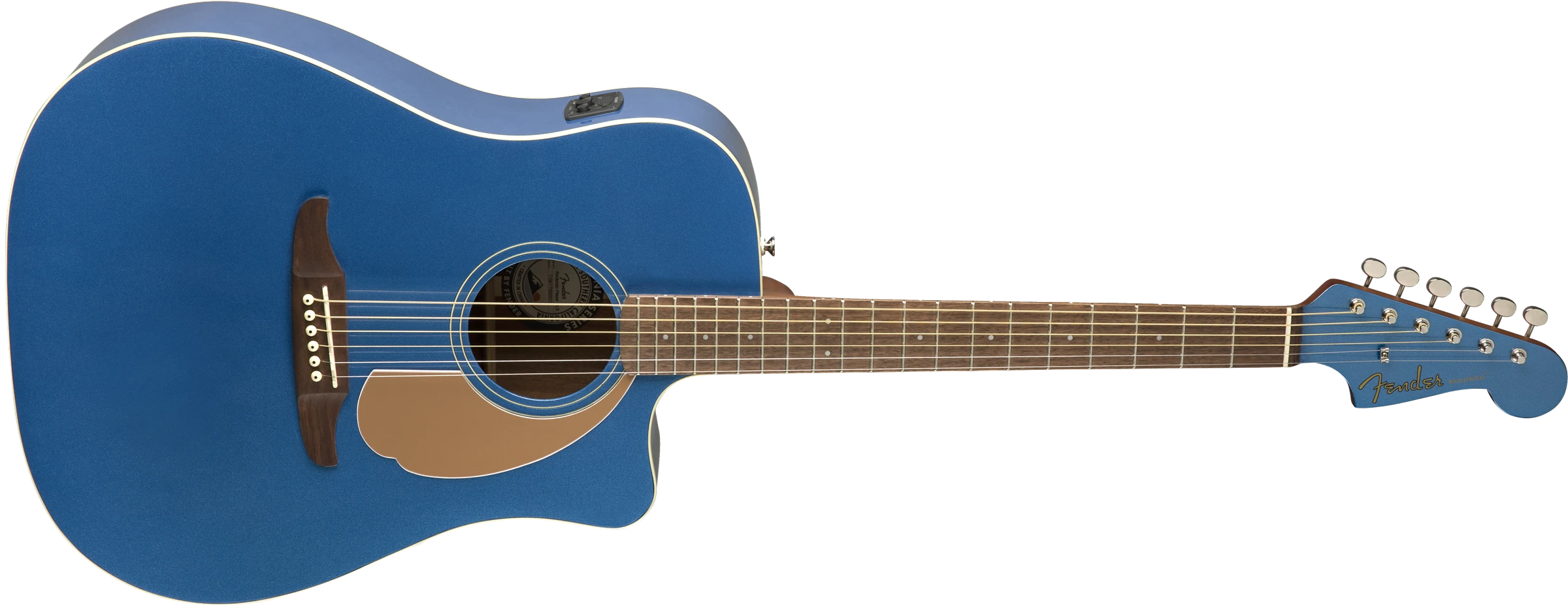 Fender® Redondo Player, Walnut Fingerboard, Belmont Blue