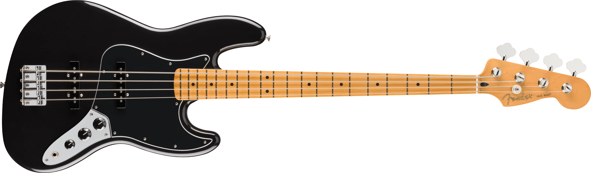 Fender® Player II Jazz Bass®, Maple Fingerboard, Black