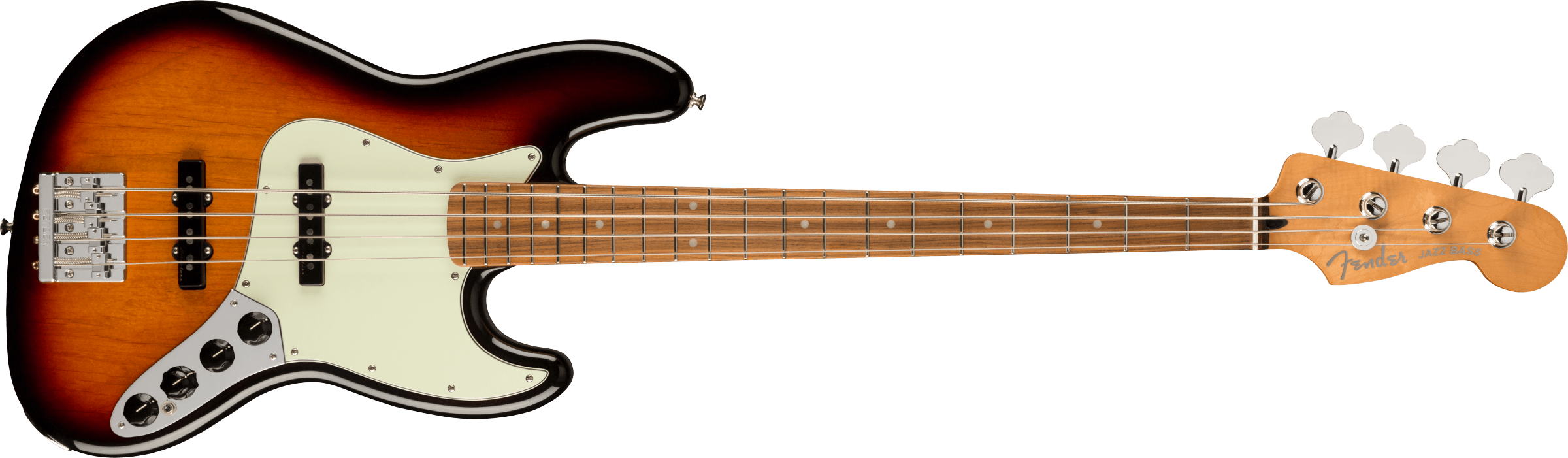 Fender® Player Plus Jazz Bass®, Pau Ferro Fingerboard, 3-Color Sunburst