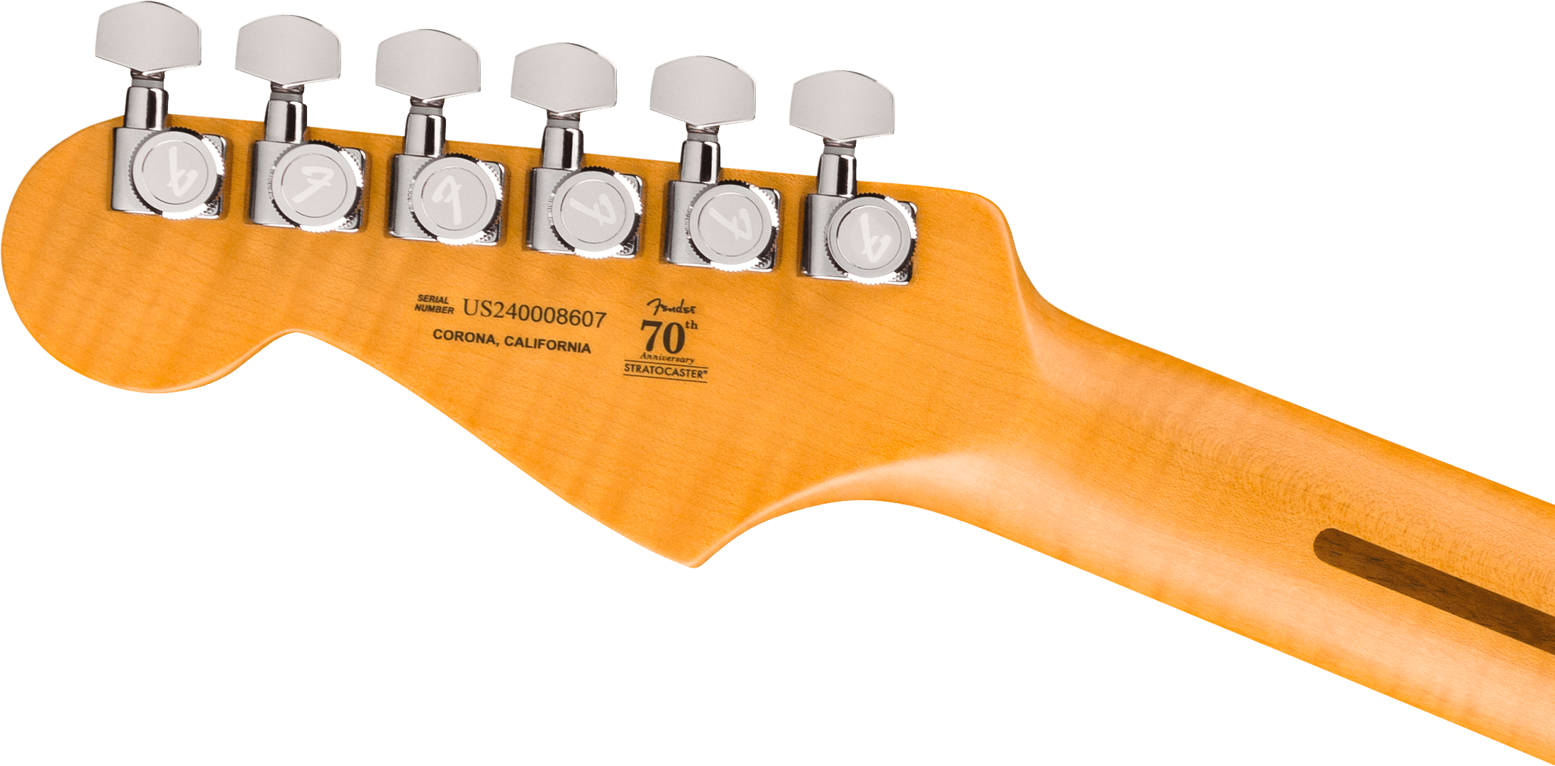 Fender® American Ultra II Stratocaster® HSS, Ebony Fingerboard, Noble Blue
