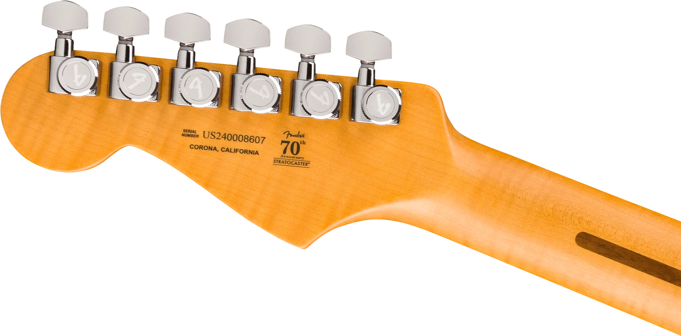 Fender® American Ultra II Stratocaster® HSS, Ebony Fingerboard, Noble Blue