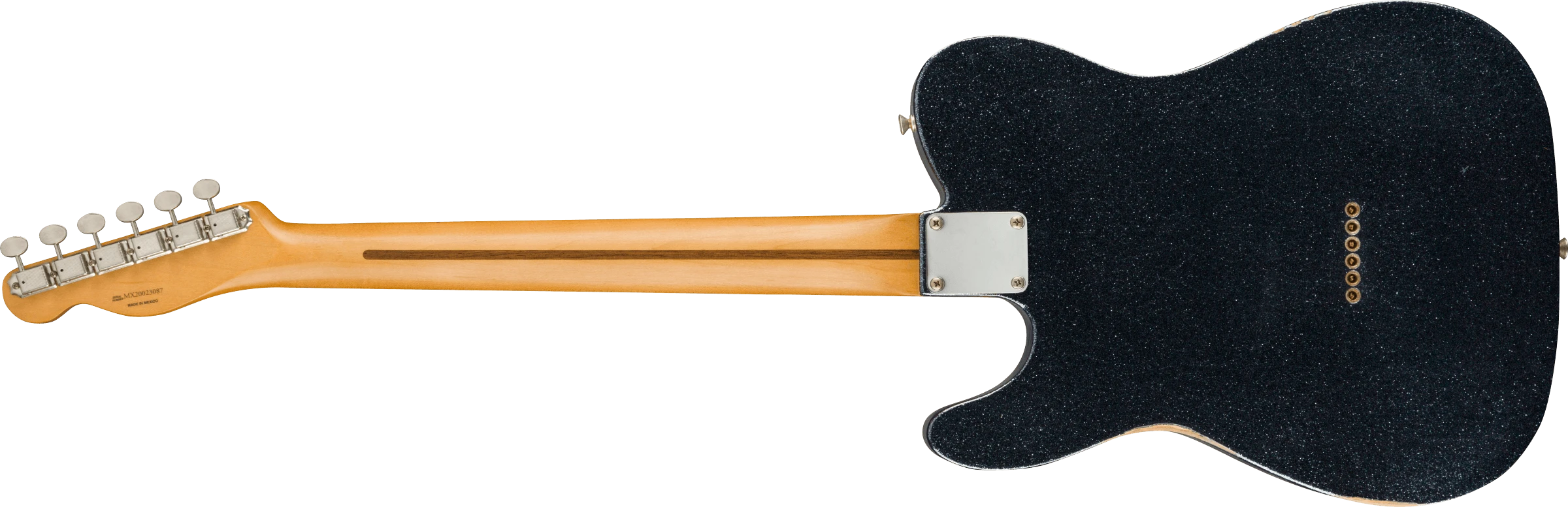 Fender® Brad Paisley Esquire®, Maple, Black Sparkle