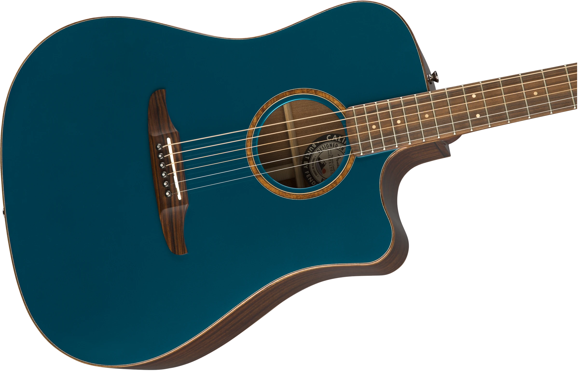 Fender® Redondo Classic w/ Bag, Pau Ferro Fingerboard, Cosmic Turquoise