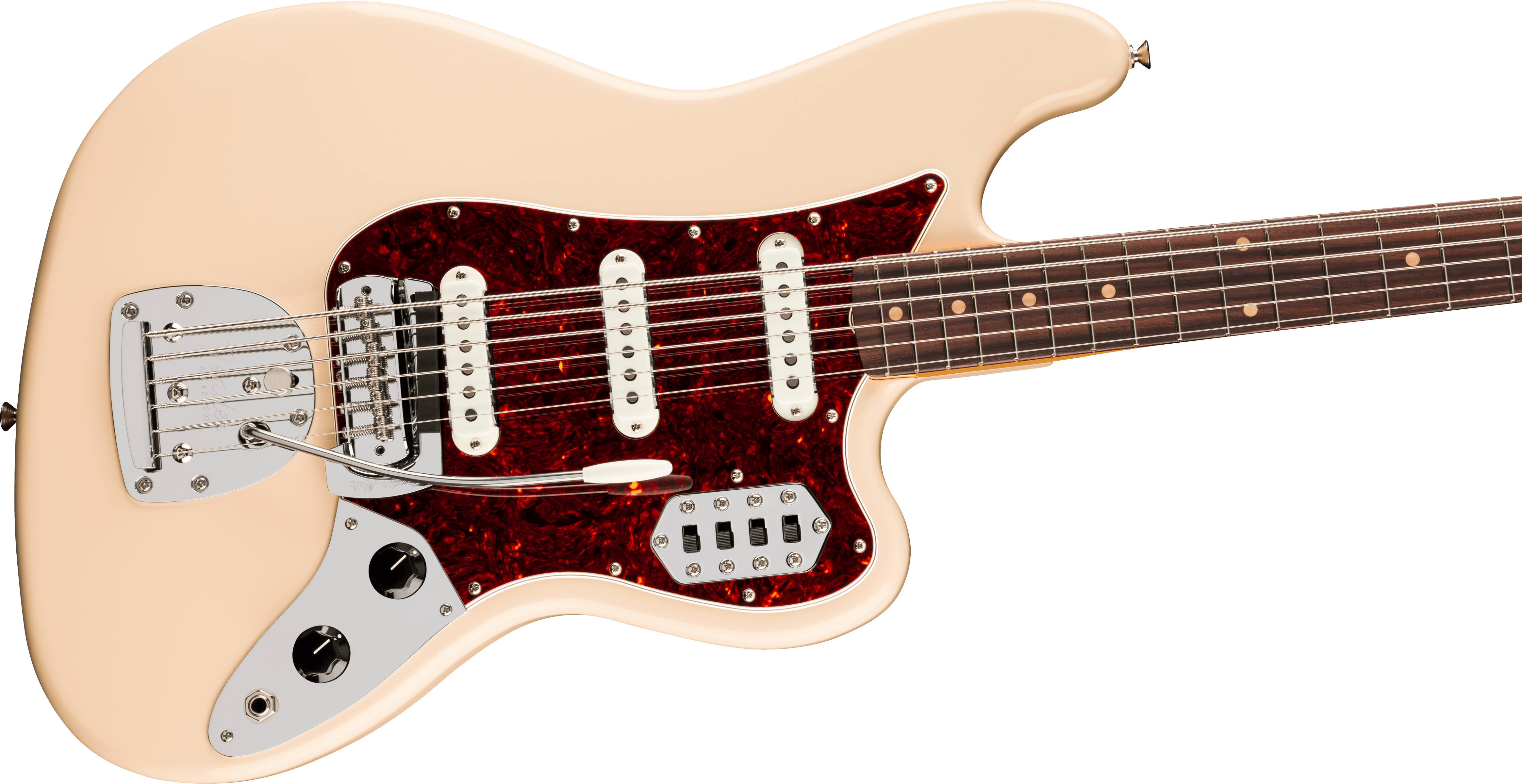 Fender® Vintera® III Early '60s Bass VI, Rosewood Fingerboard, Olympic White