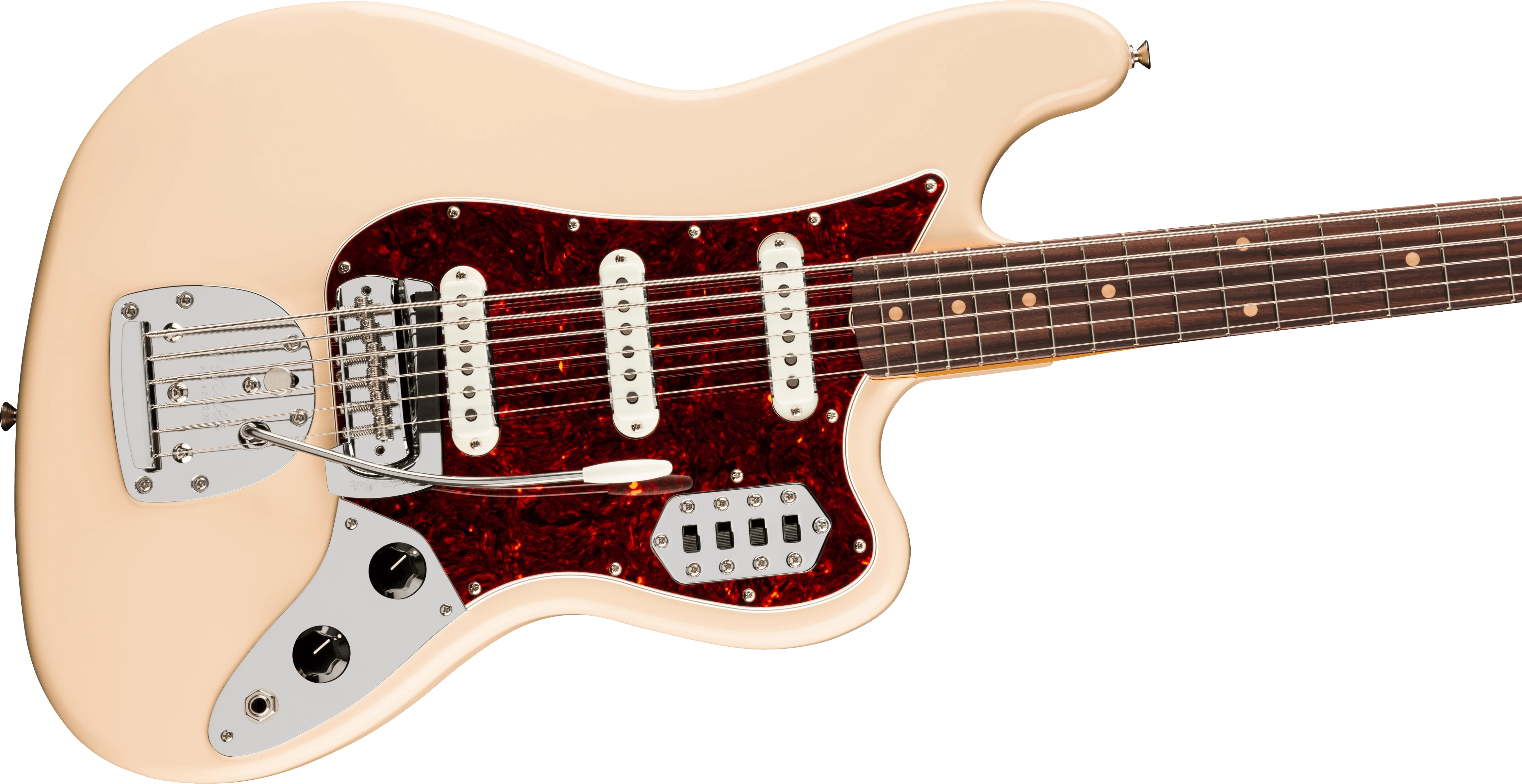 Fender® Vintera® III Early '60s Bass VI, Rosewood Fingerboard, Olympic White