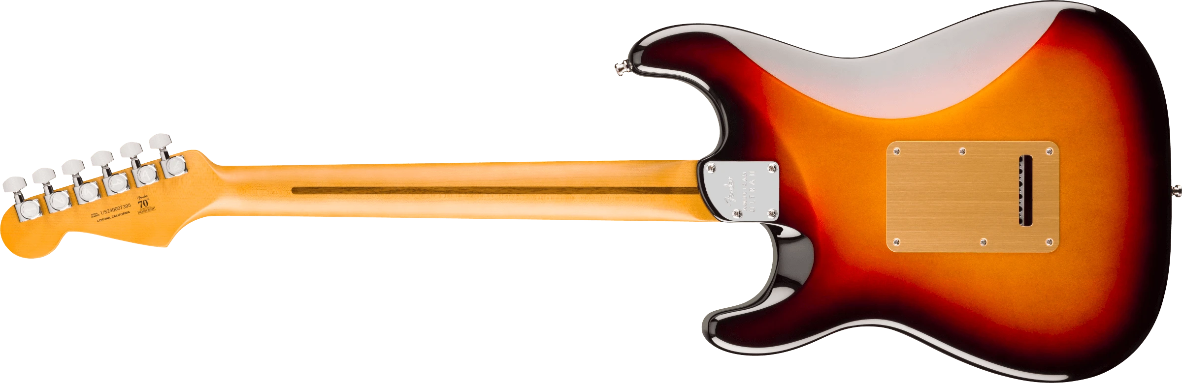 Fender® American Ultra II Stratocaster® HSS, Ebony Fingerboard, Ultraburst
