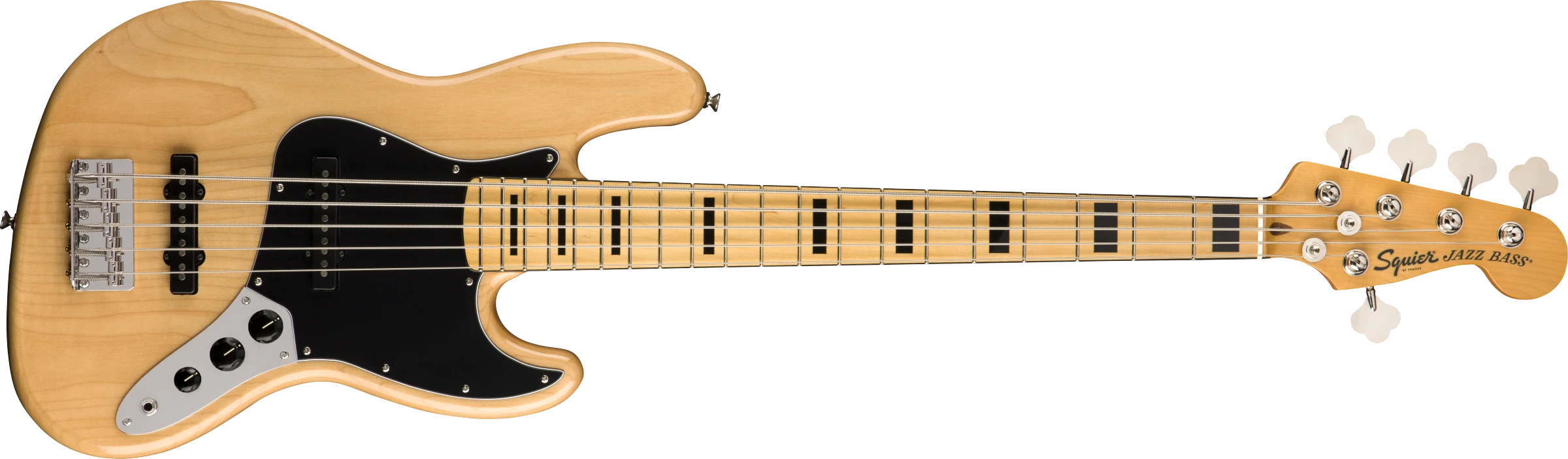 Squier® Classic Vibe '70s Jazz Bass® V, Maple Fingerboard, Natural