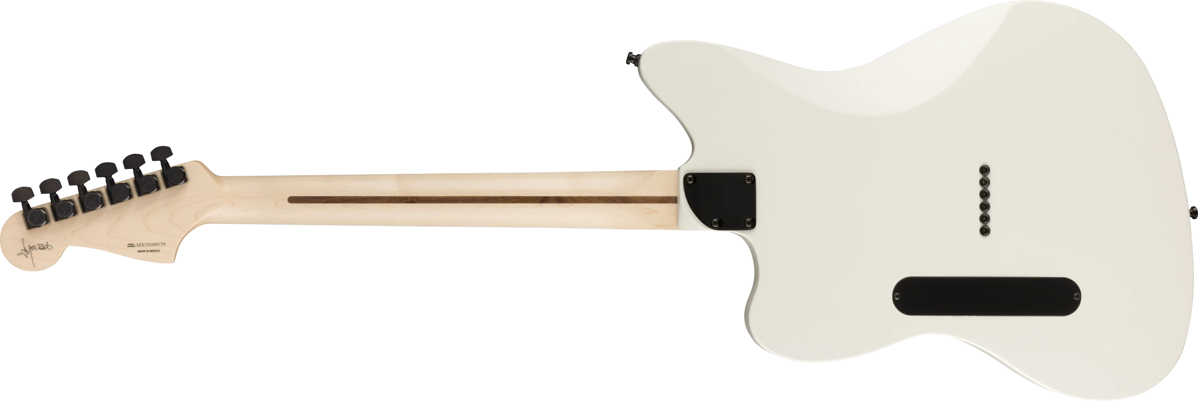 Fender® Jim Root Jazzmaster® V4, Ebony Fingerboard, Flat White