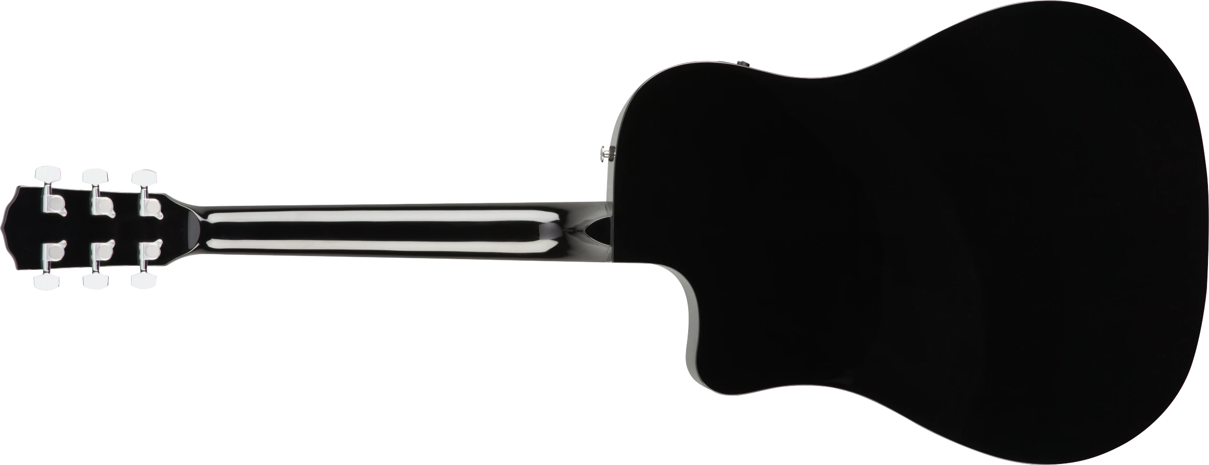 Fender® CD-60SCE Dreadnought, Walnut Fingerboard, Black