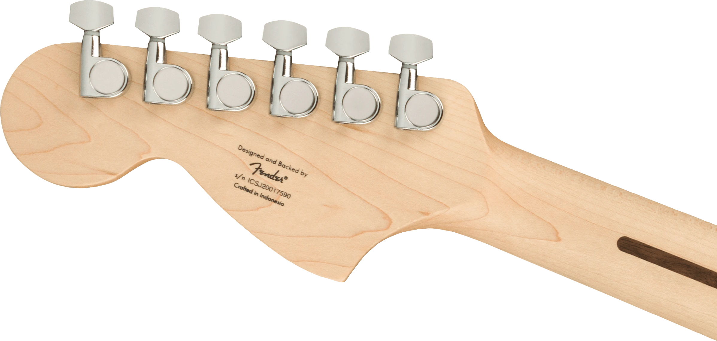 Squier® Affinity Series™ Stratocaster® FMT HSS, Maple Fingerboard, Black Pickguard, Black Burst
