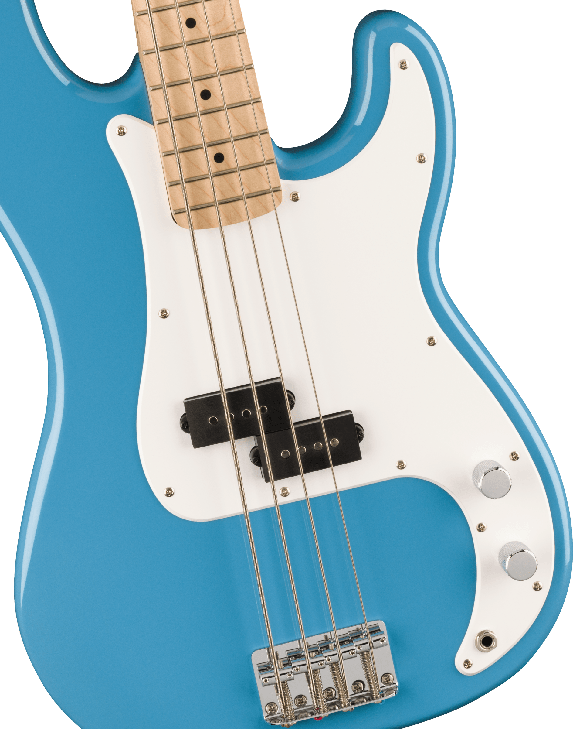 Squier® Squier Sonic® Precision Bass®, Maple Fingerboard, White Pickguard, California Blue