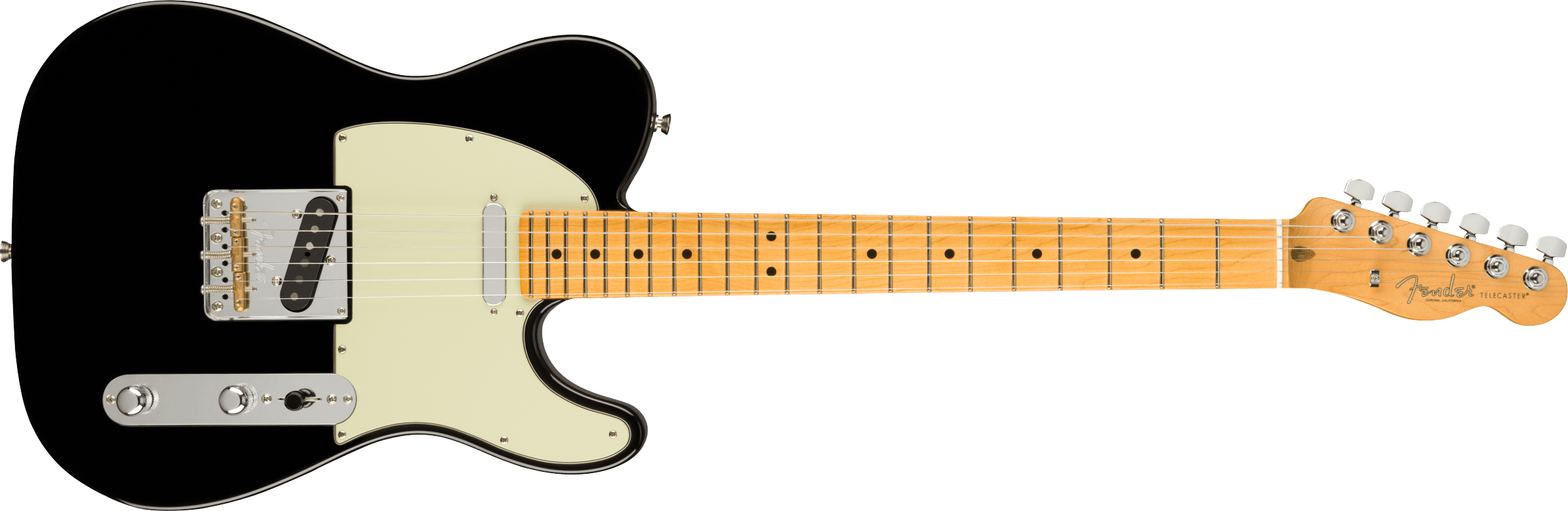 Fender® American Professional II Telecaster®, Maple Fingerboard, Black