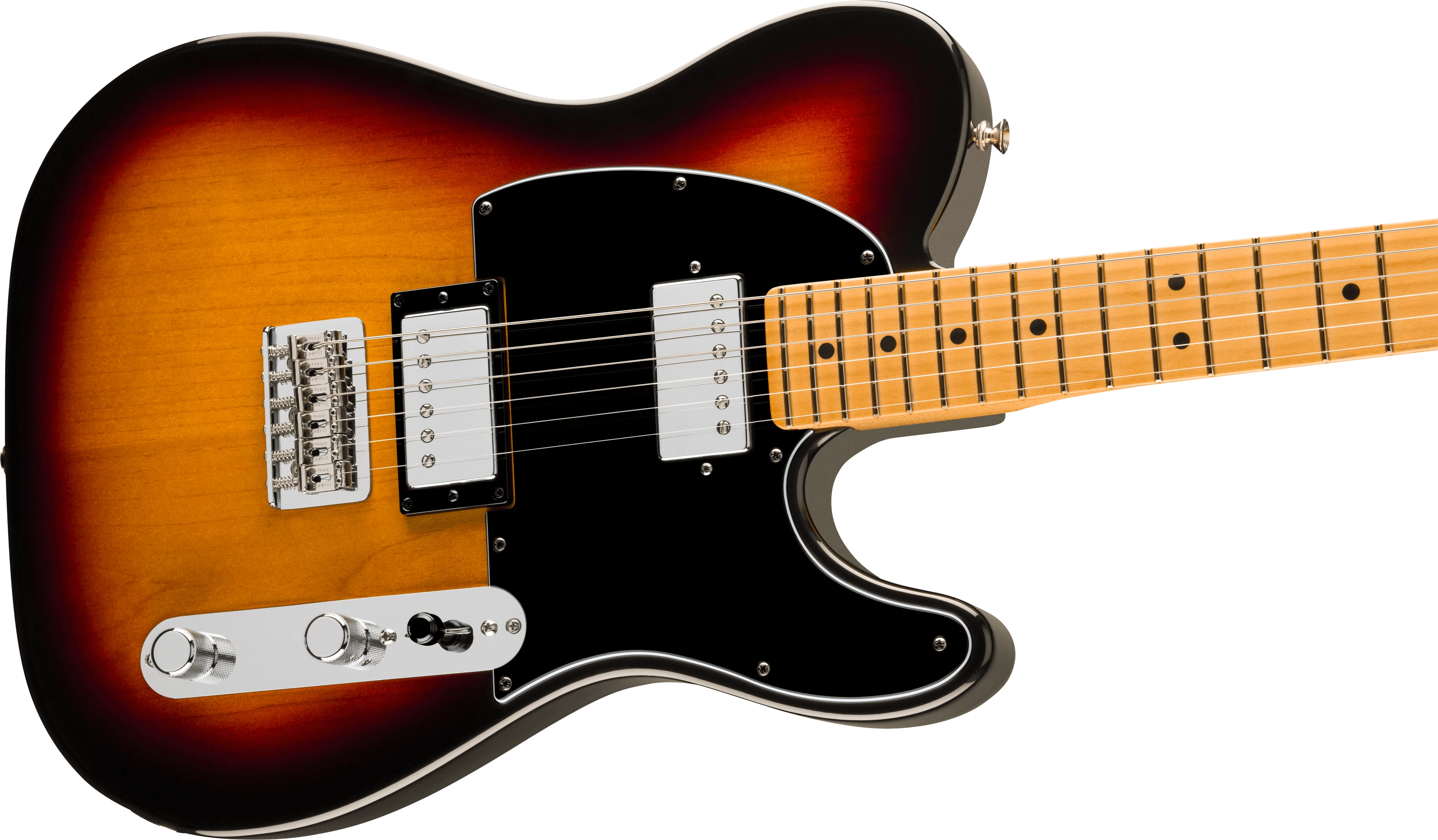 Fender® Player II Telecaster® HH, Maple Fingerboard, 3-Color Sunburst